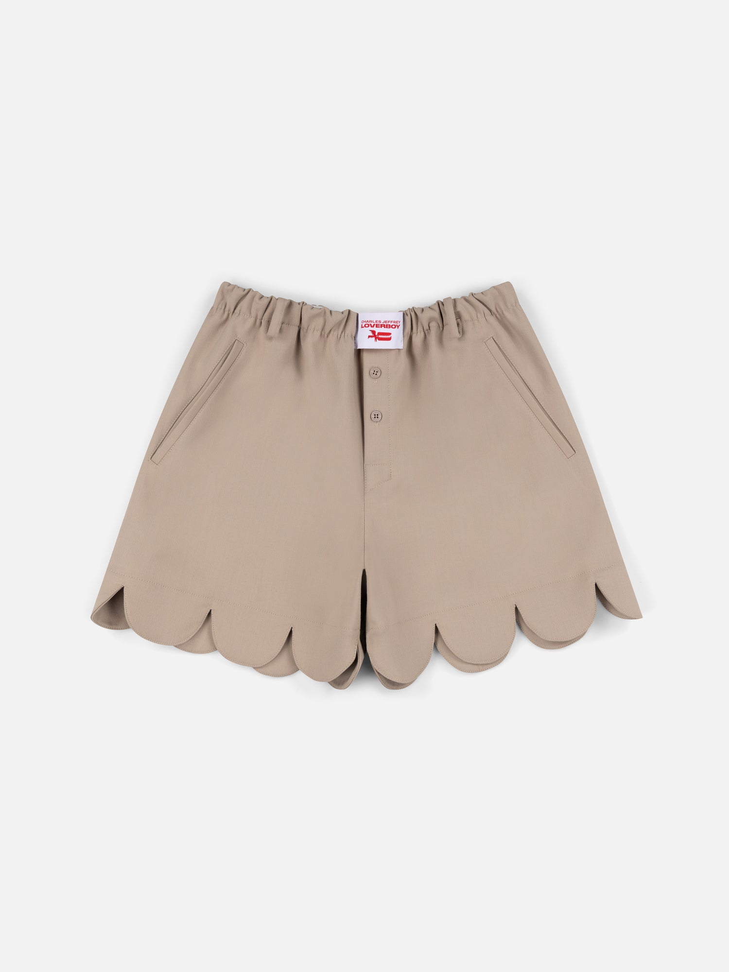 Formal Scalloped Boxer Shorts