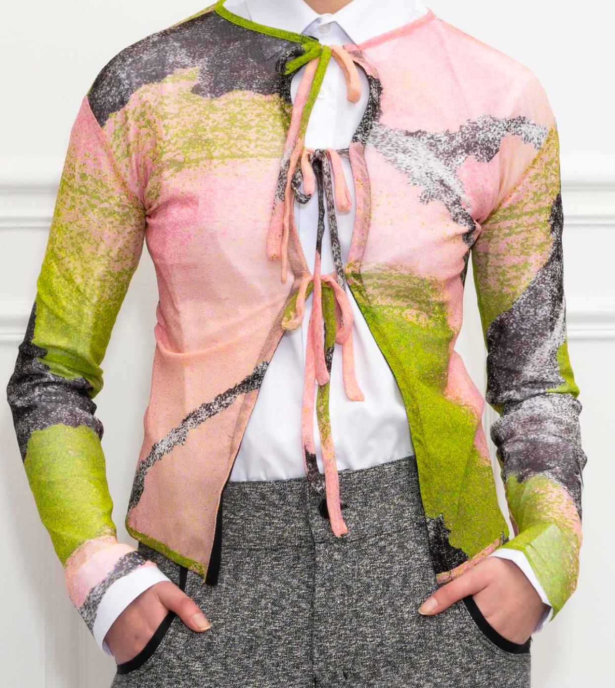 Ribbon Cardigan