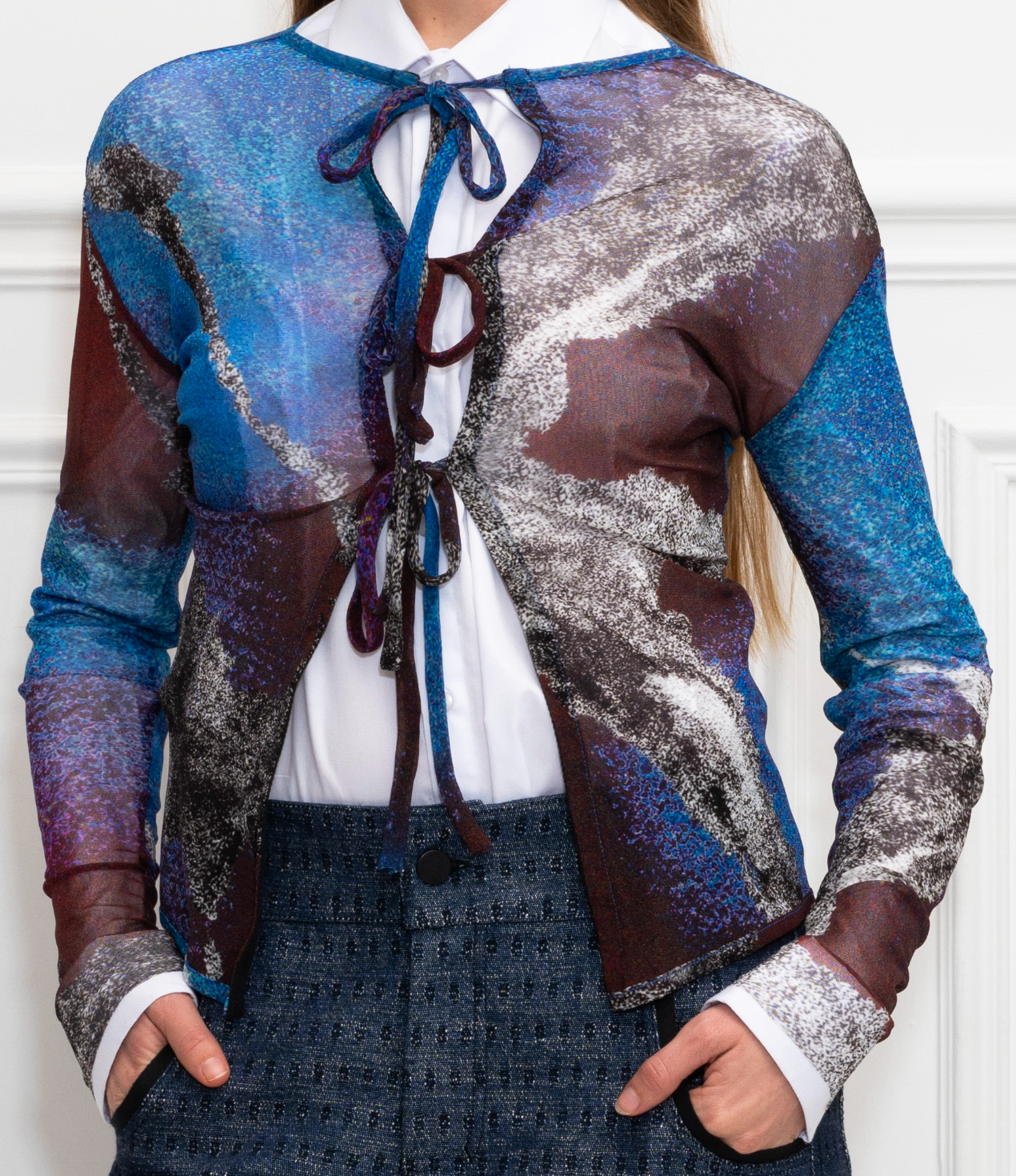Ribbon Cardigan