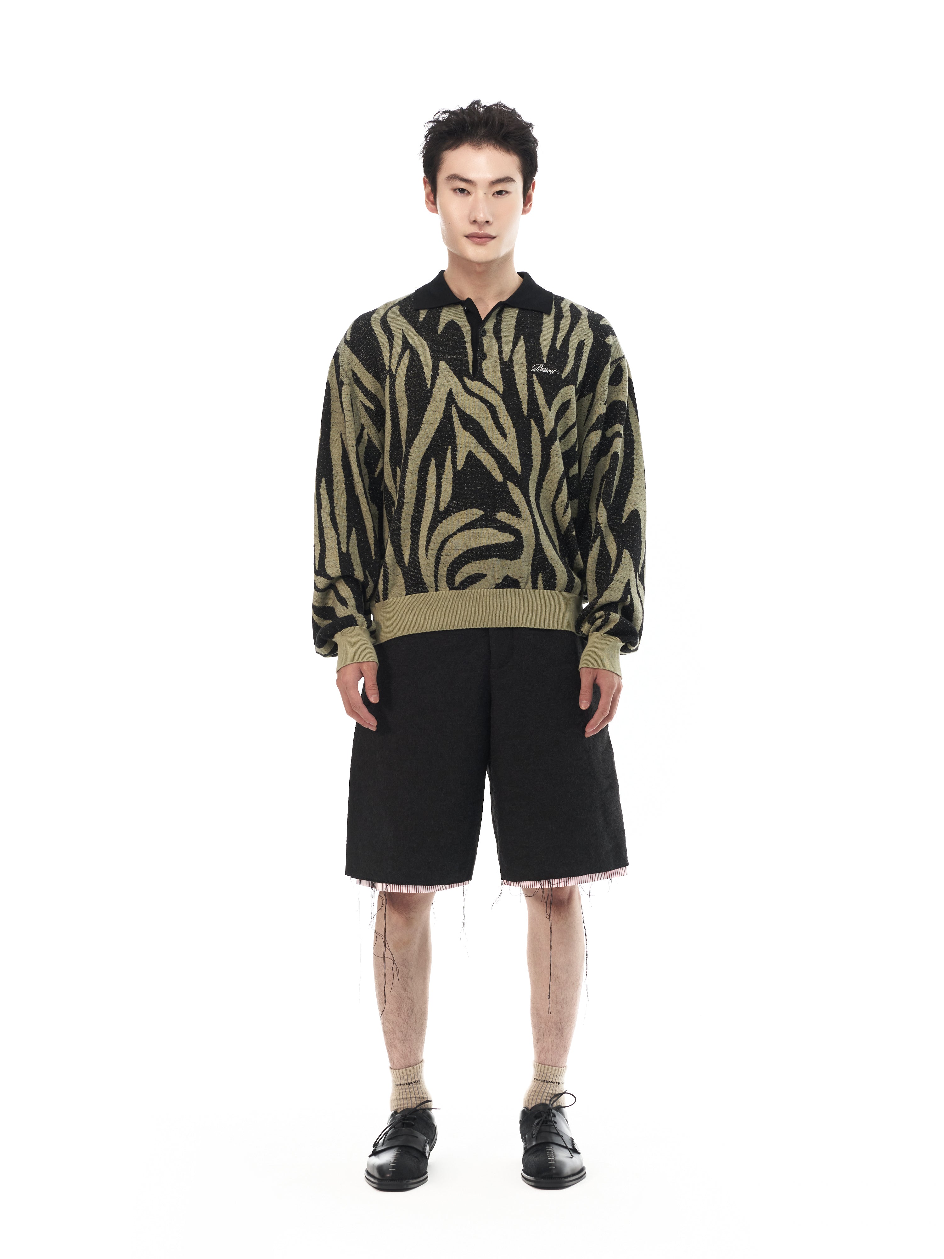 Safari Ls Knit Polo
