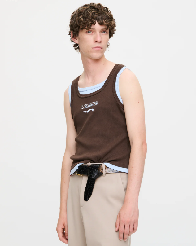 Double Logo Tank Top