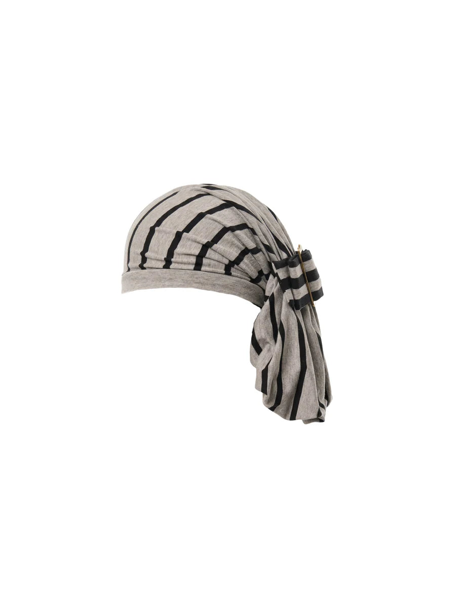 Women Striped Chantal Hat Woven