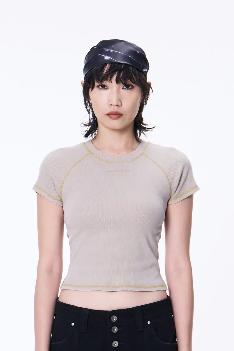 Washed Open-Back logo Top
