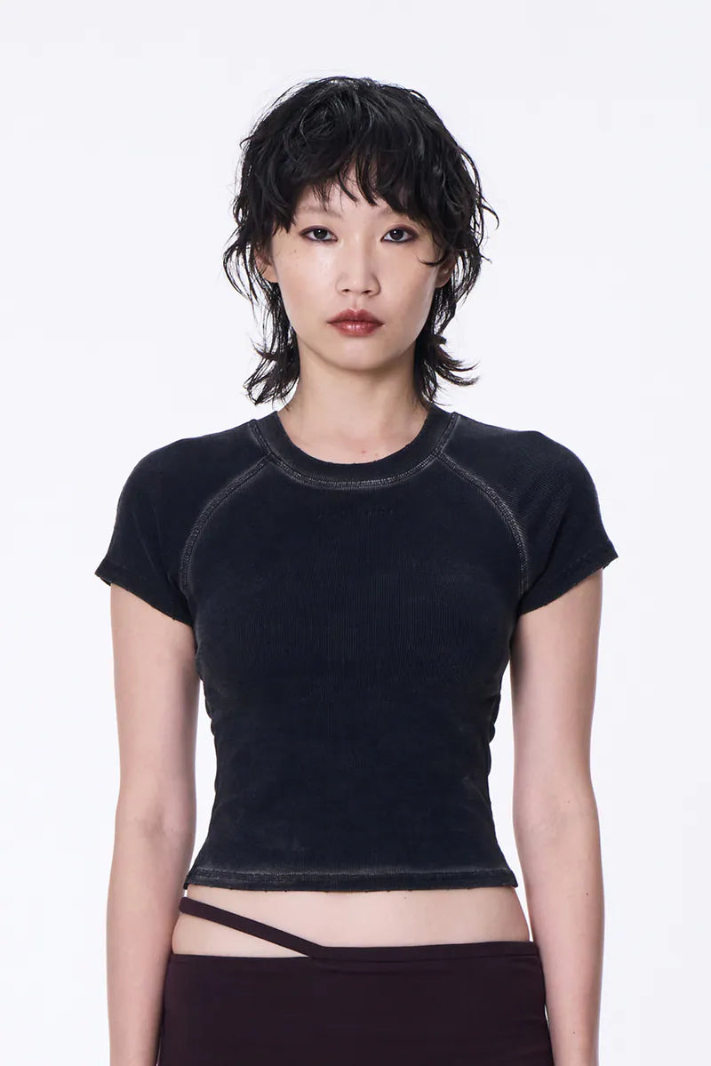 Washed Open-Back logo Top
