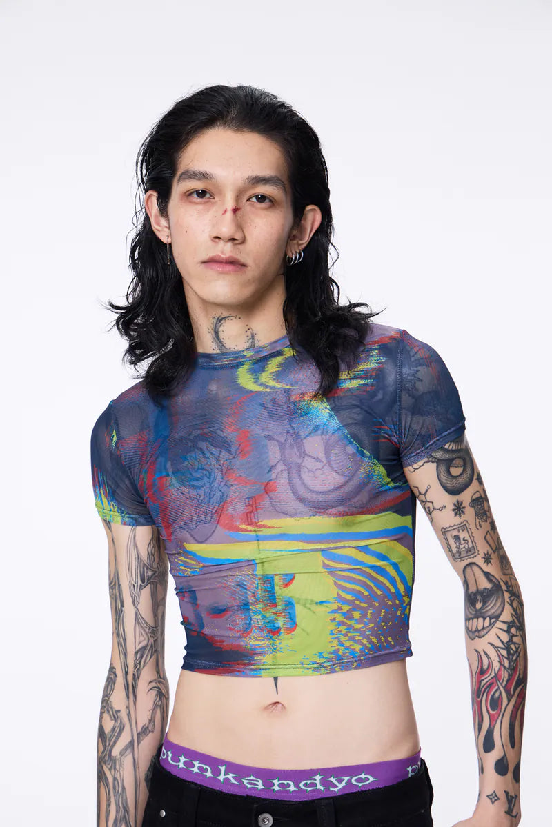 Fragments Print Top