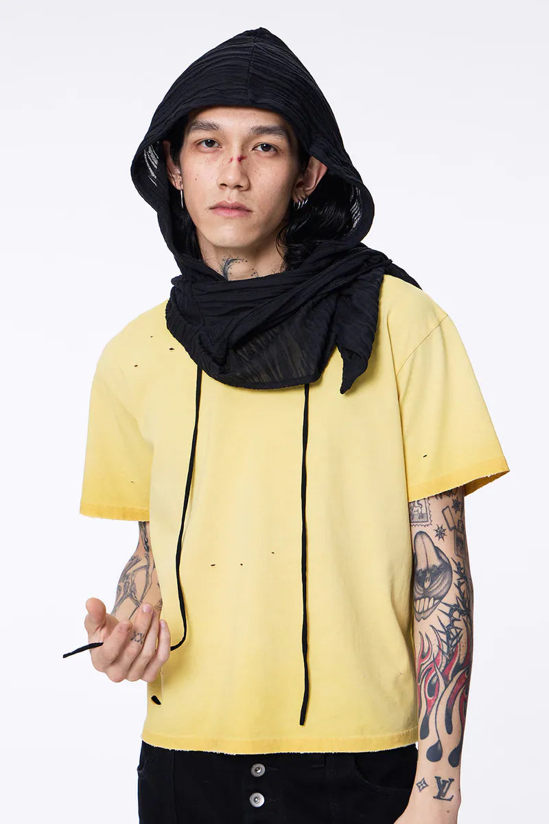 Sheer Hooded Cover-Up