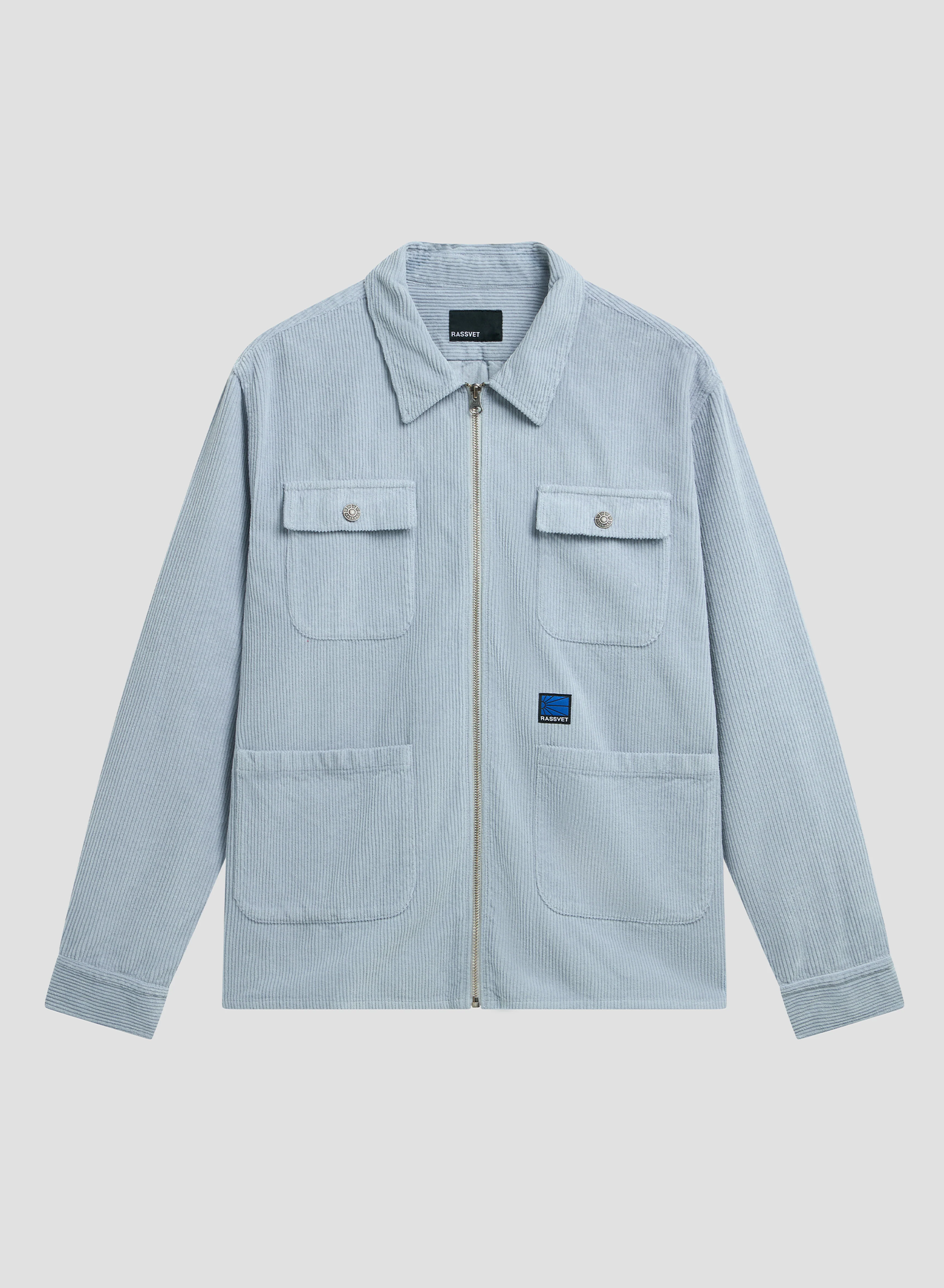 Corduroy Zip Shirt Woven