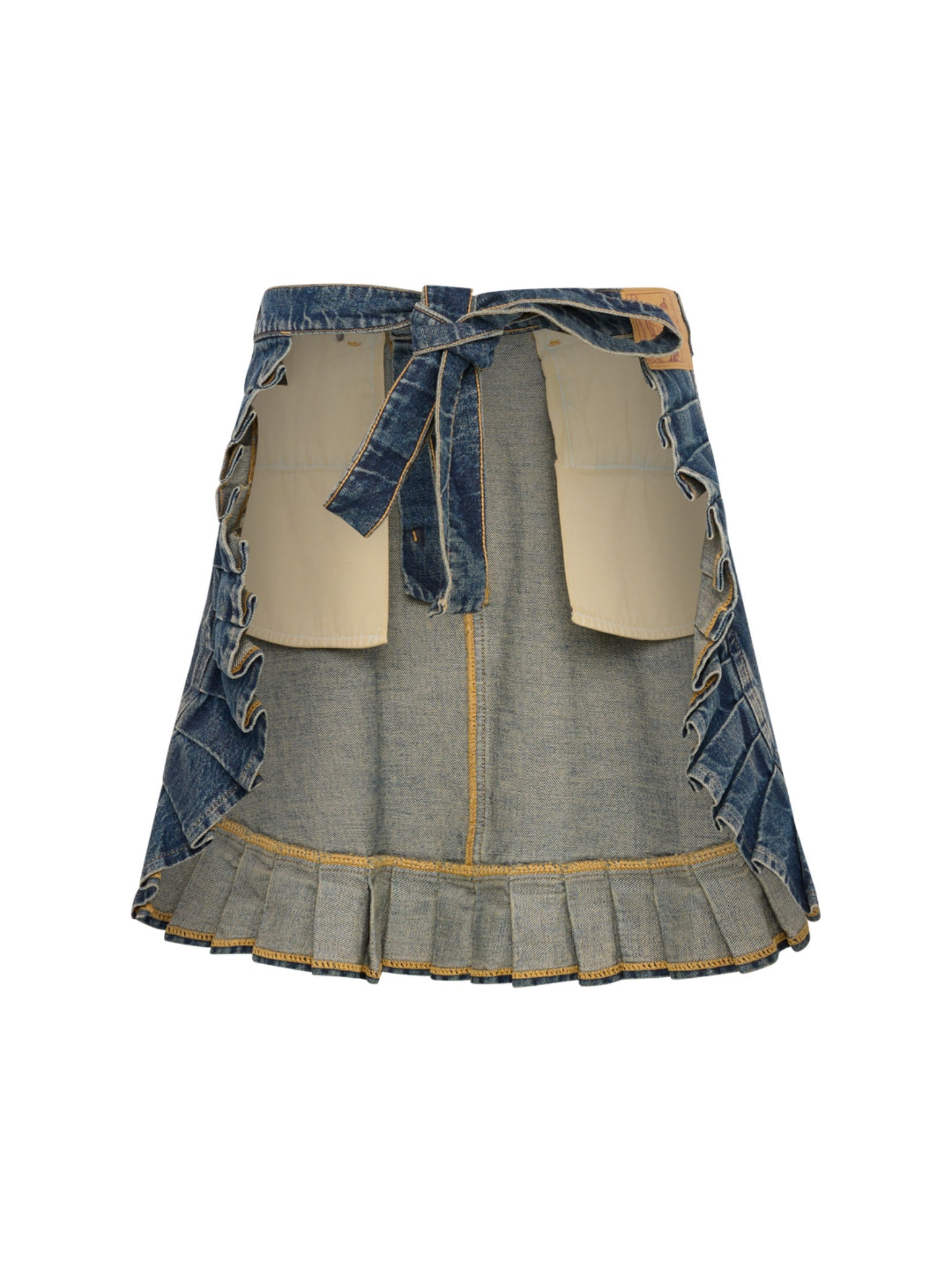 Denim Apron Skirt