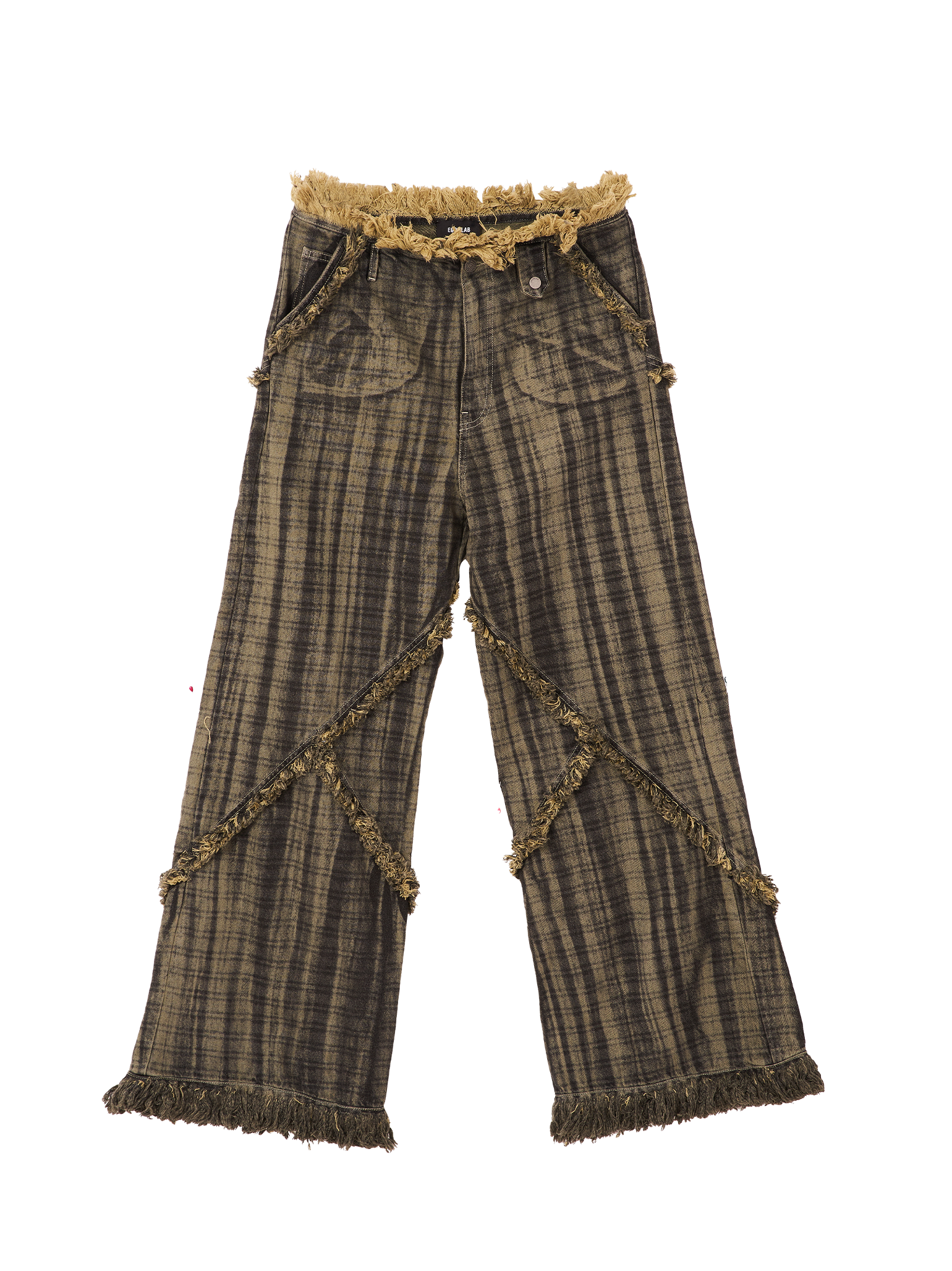 Argyle Denim Pant