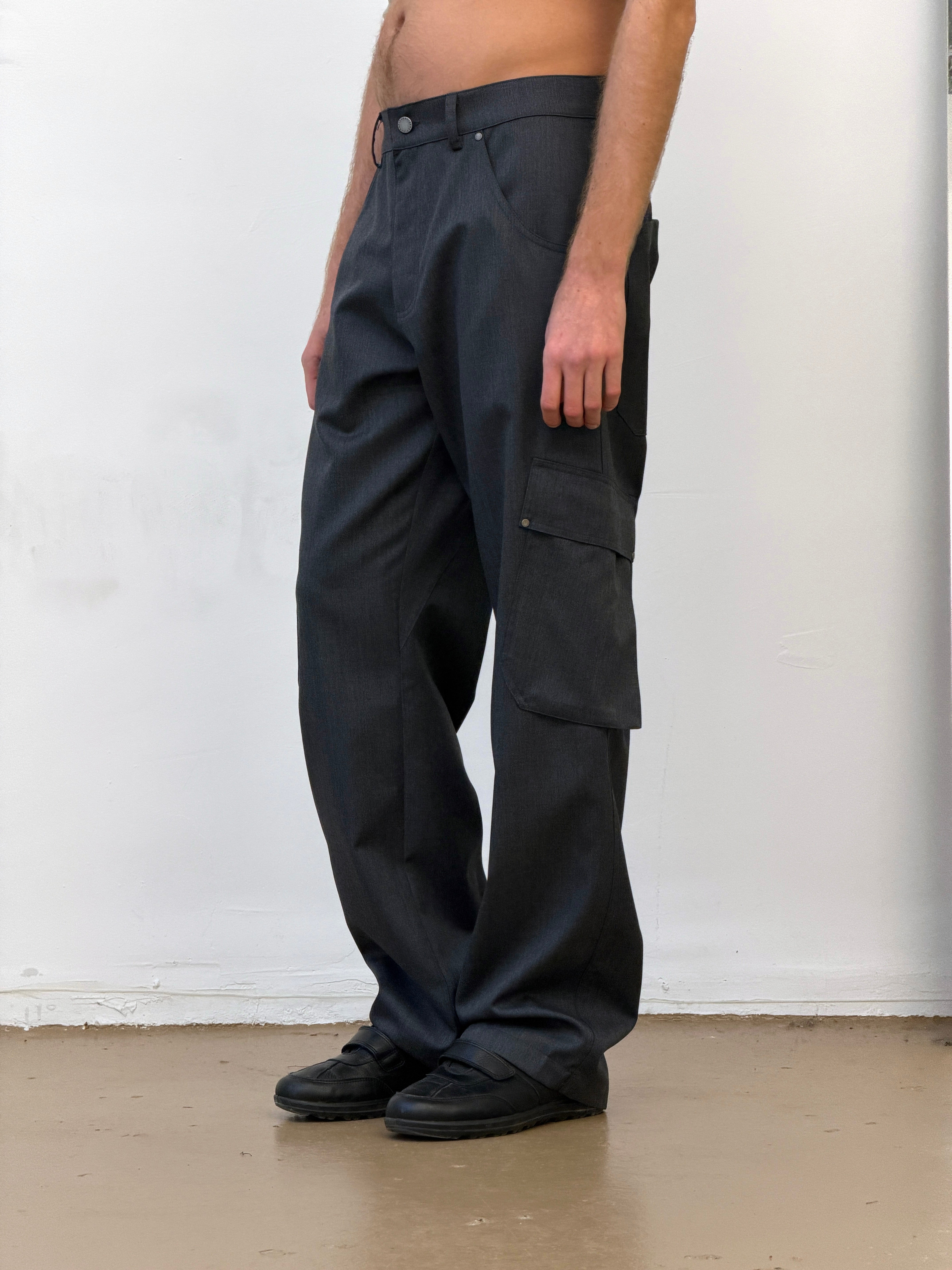 Wool Cargo Pants