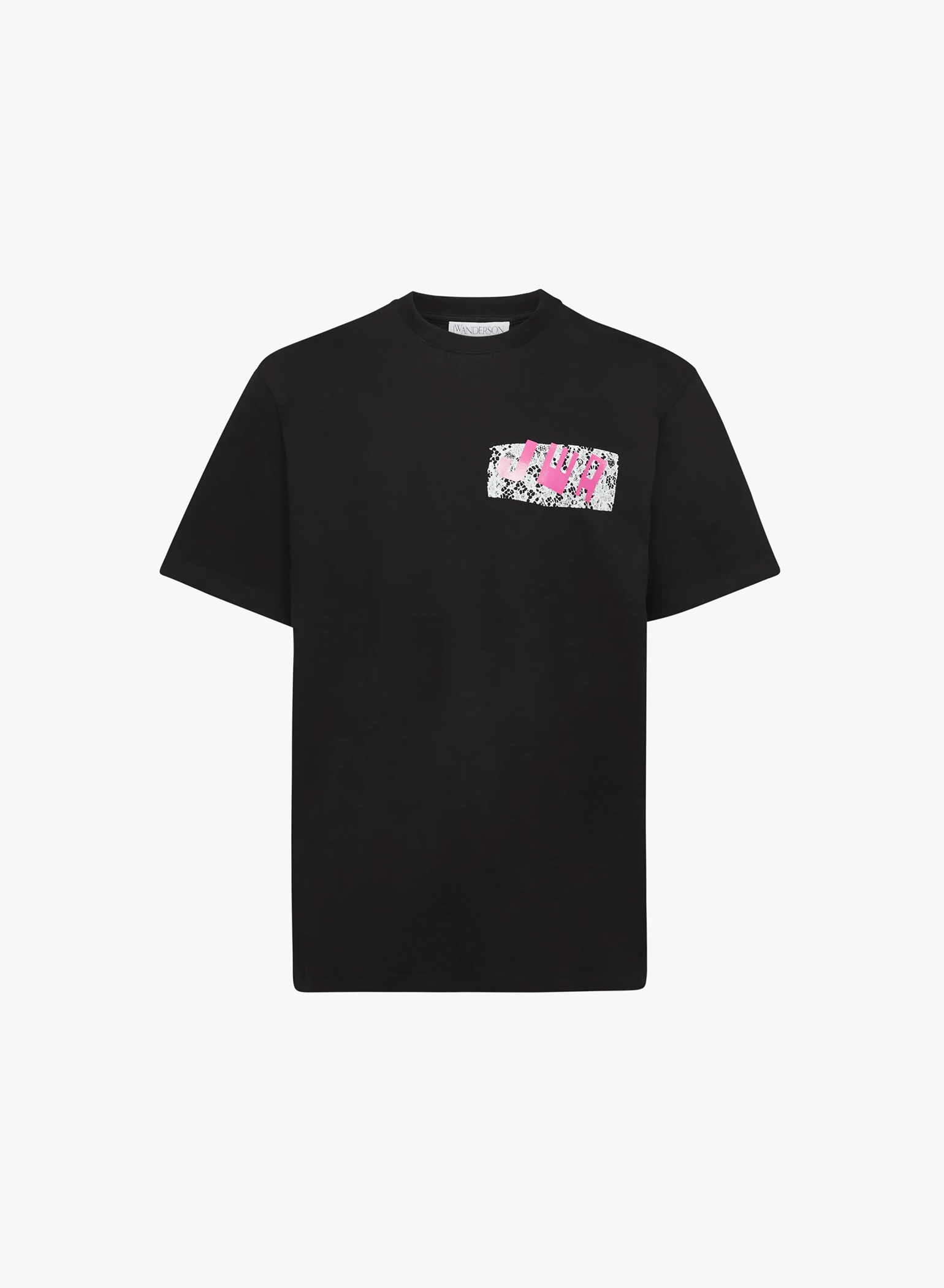 Jwa Lace Chest Trim T-shirt