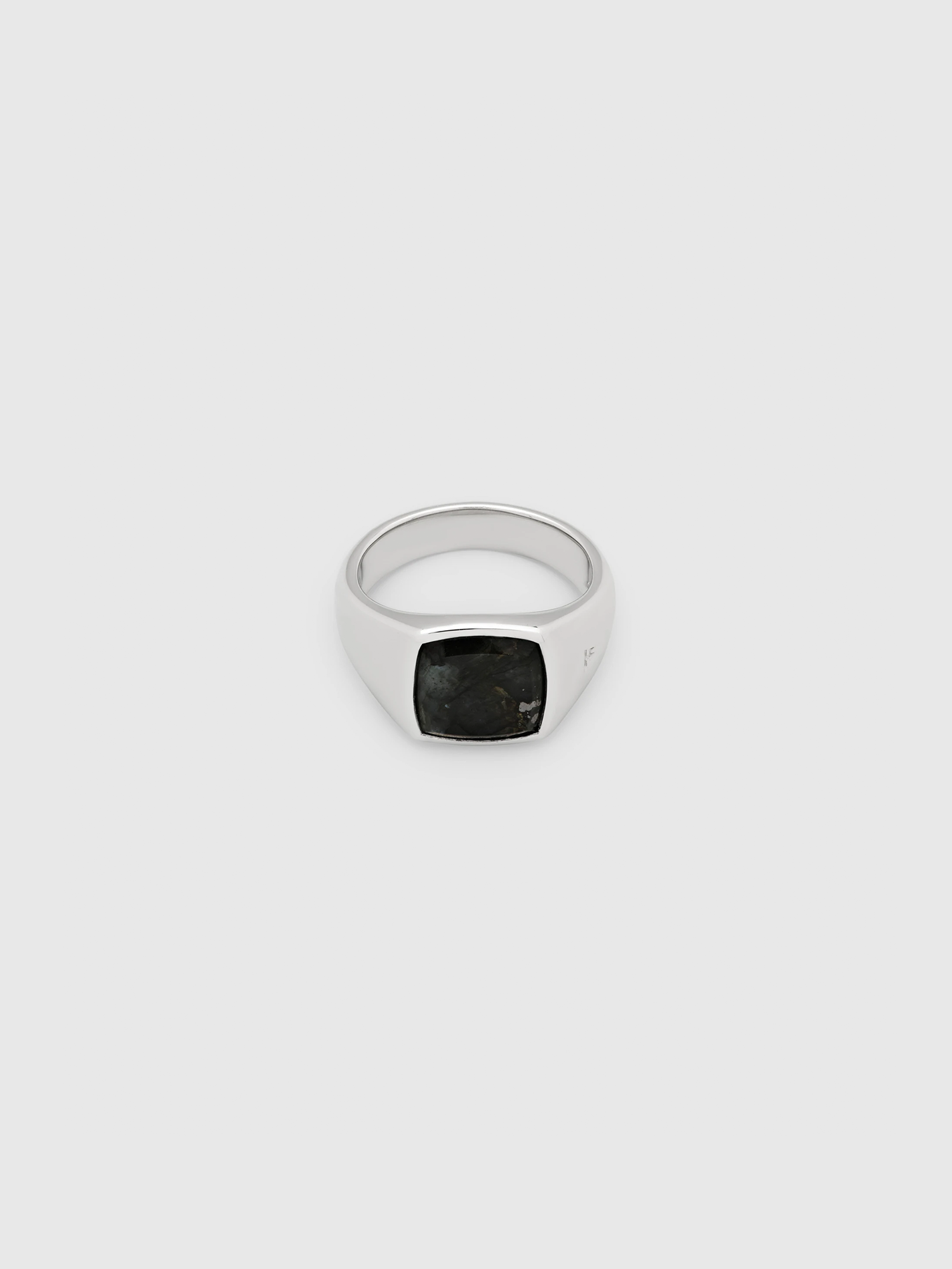 Kay Ring Black Larvikite