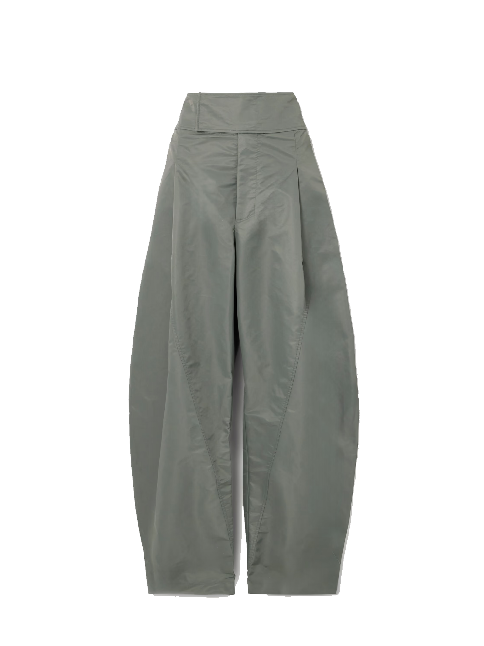 Pleated Twisted Seam Trousers