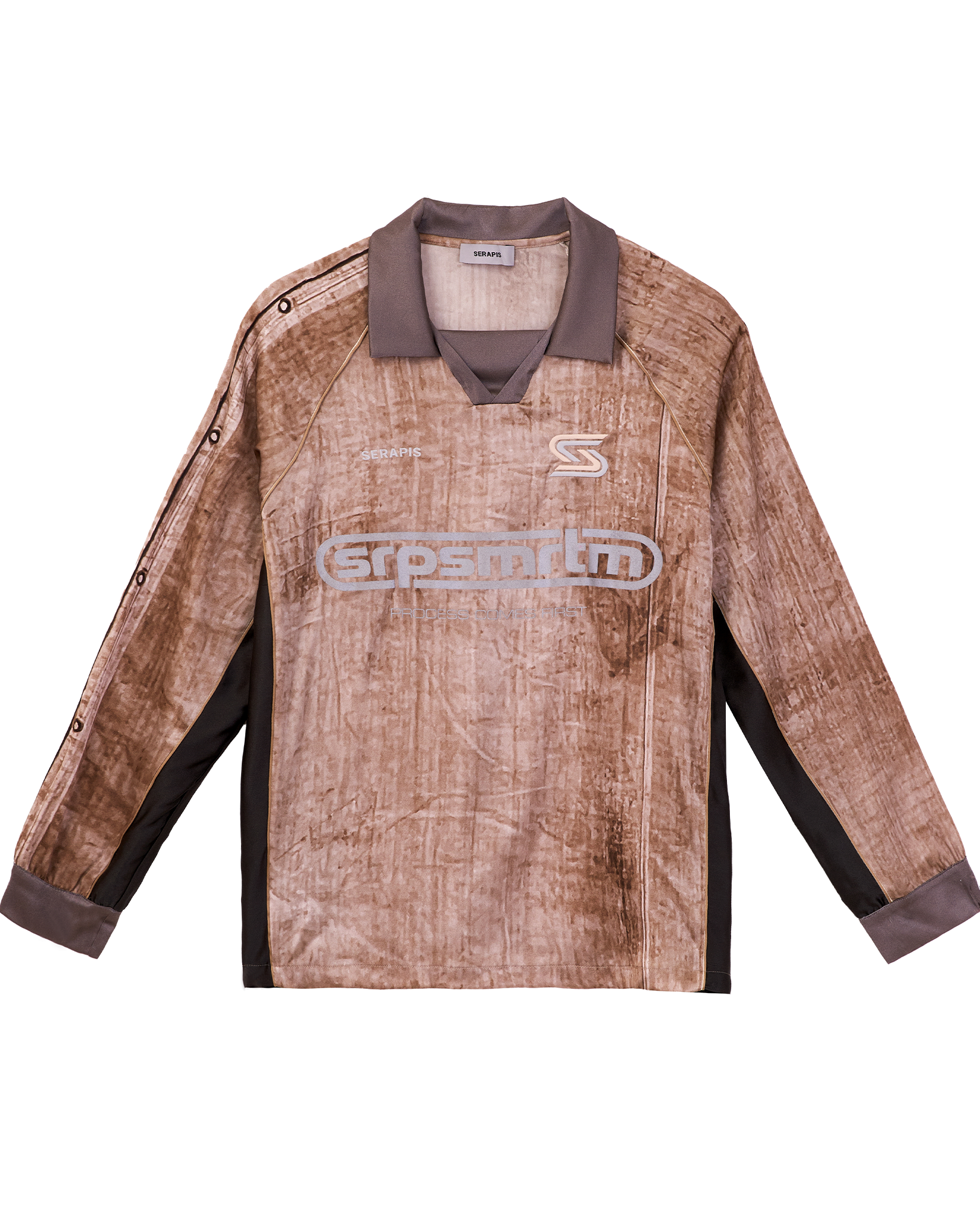 Piraeus Truck Tarp Silk Long Sleeve Football Top