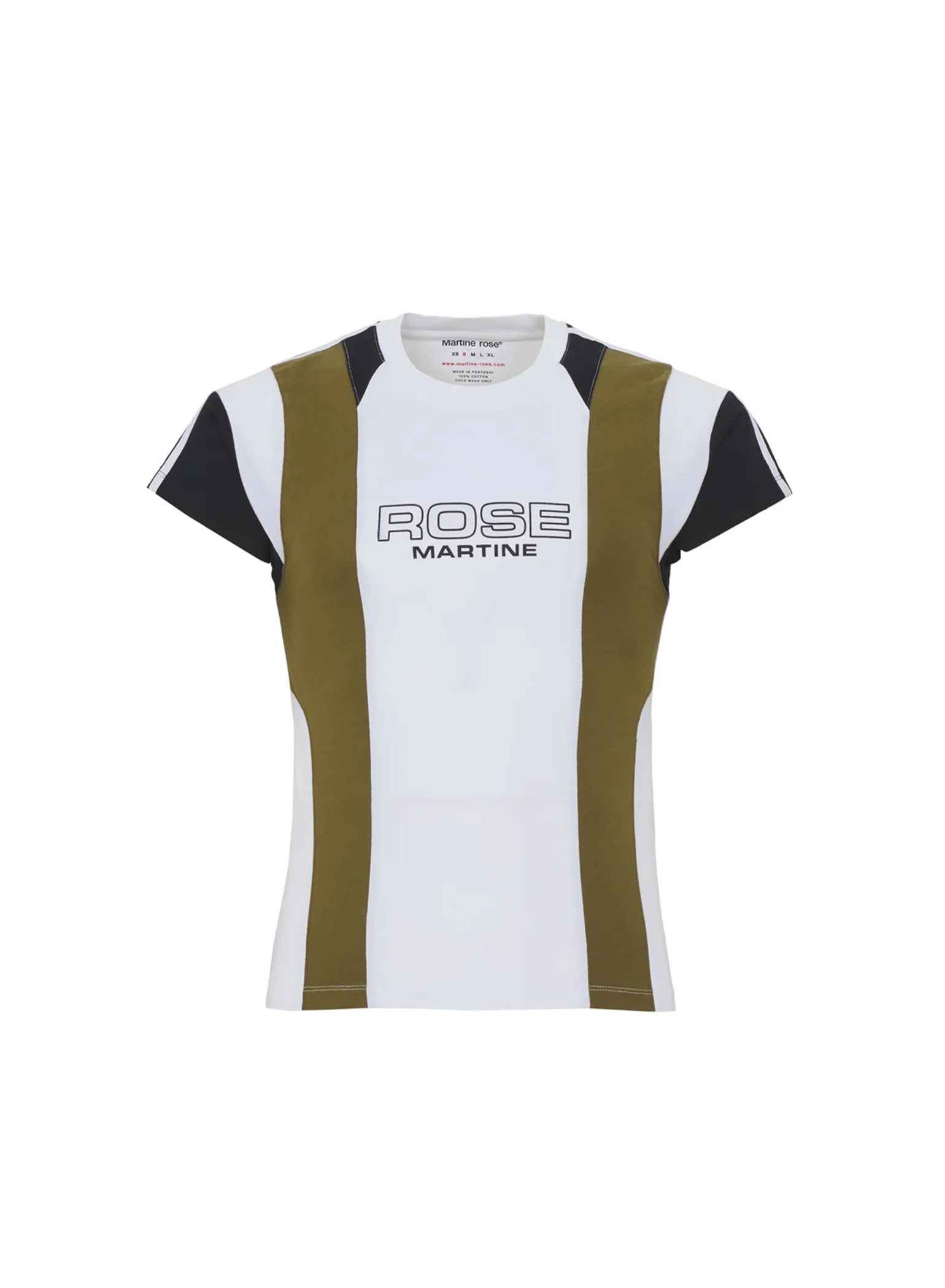 Shrunken Panelled T-Shirt