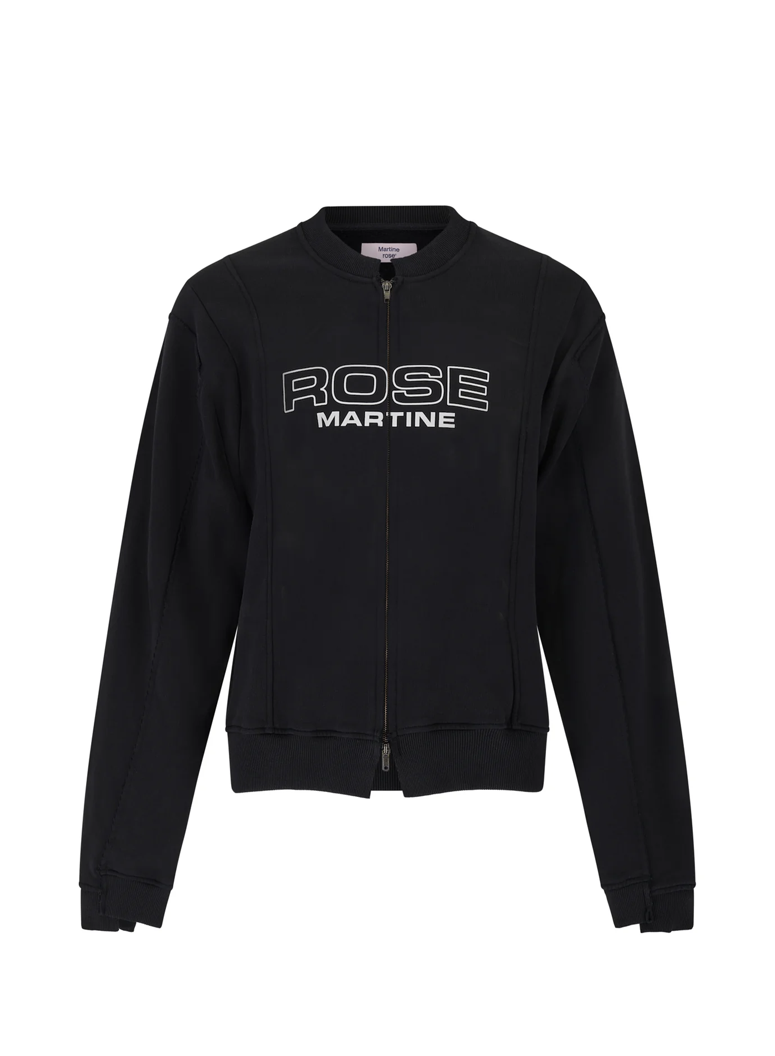 Shrunken Zip Up Crew