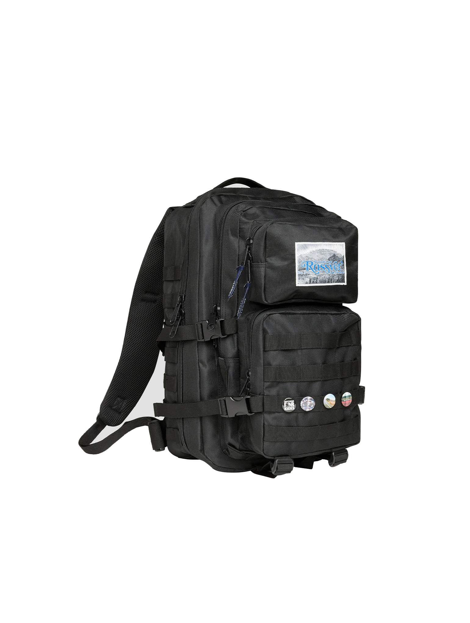 Unisex Military Backpack Woven