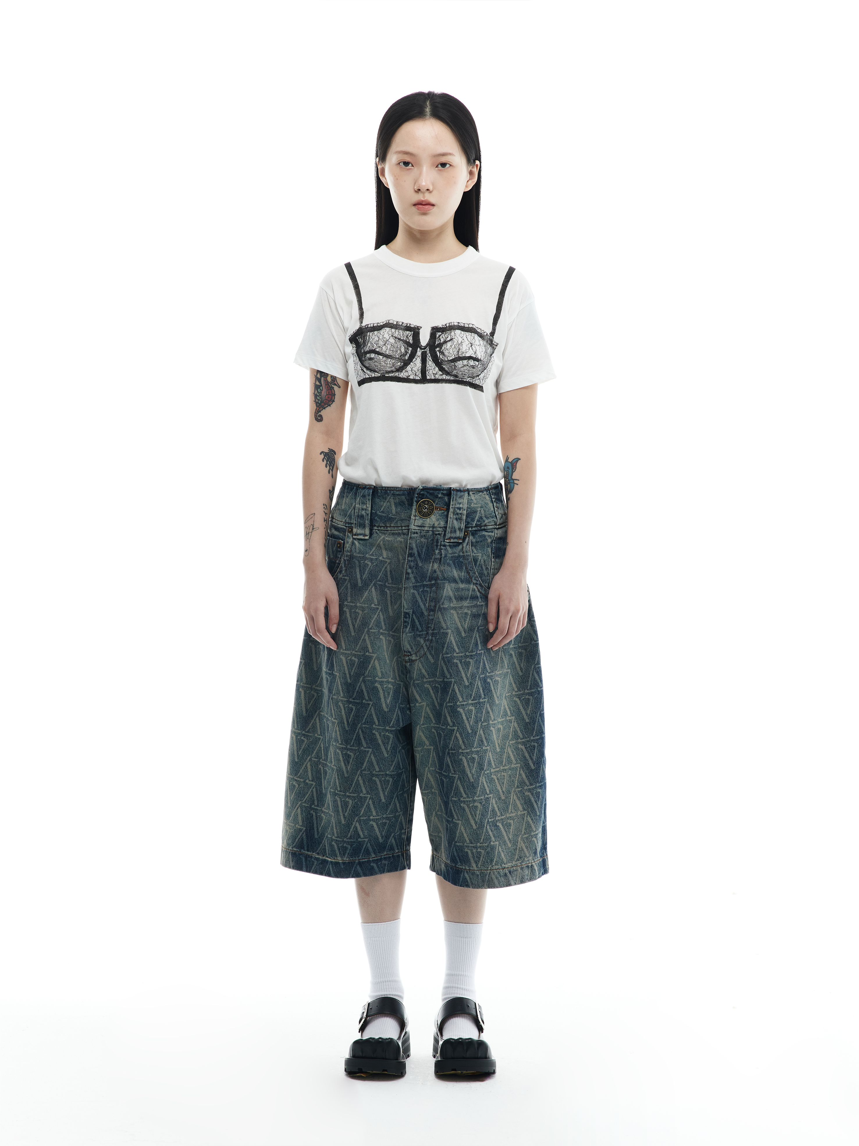 Women Bra T Shirt Knit
