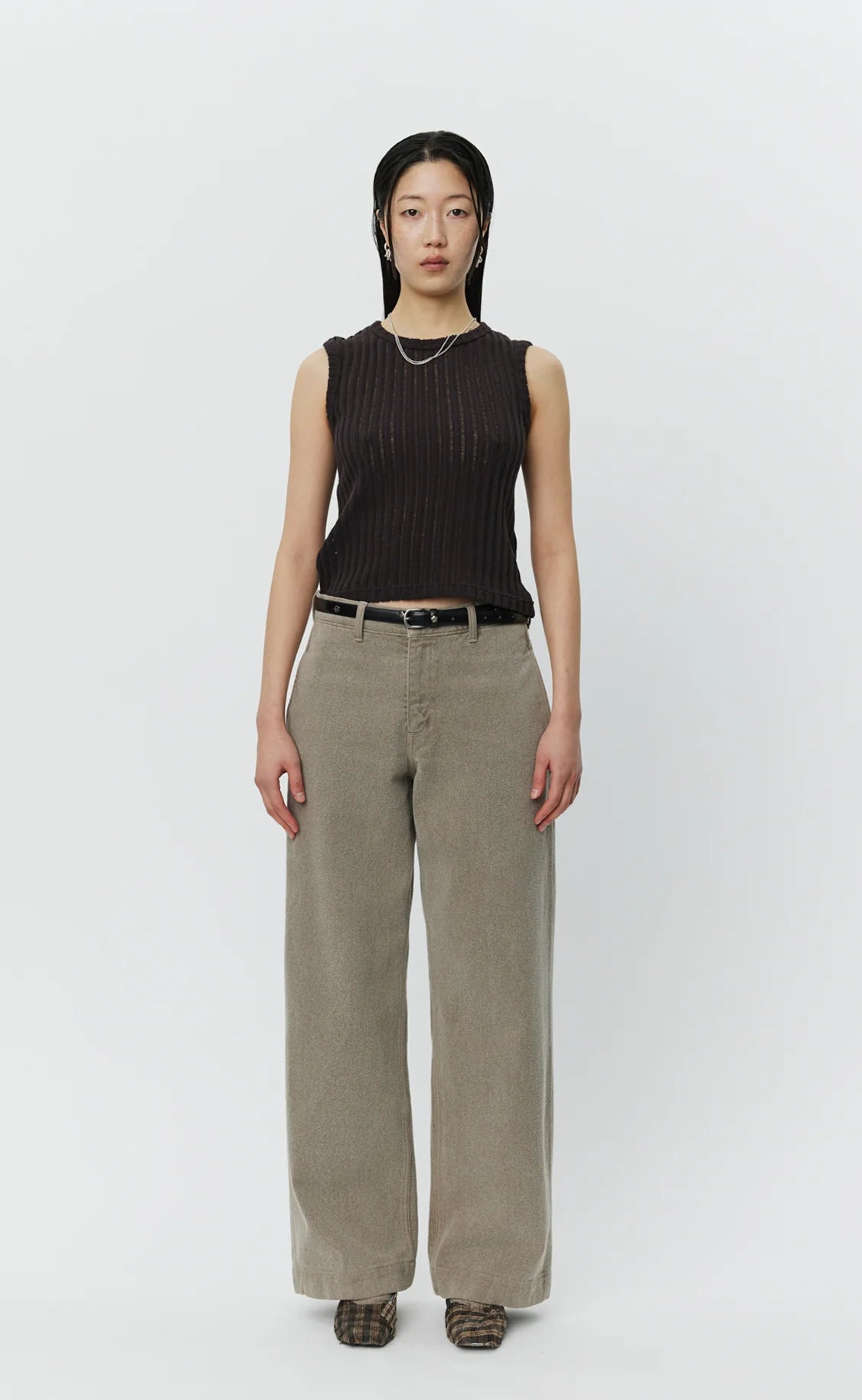 Womens Straight Cut Jeans