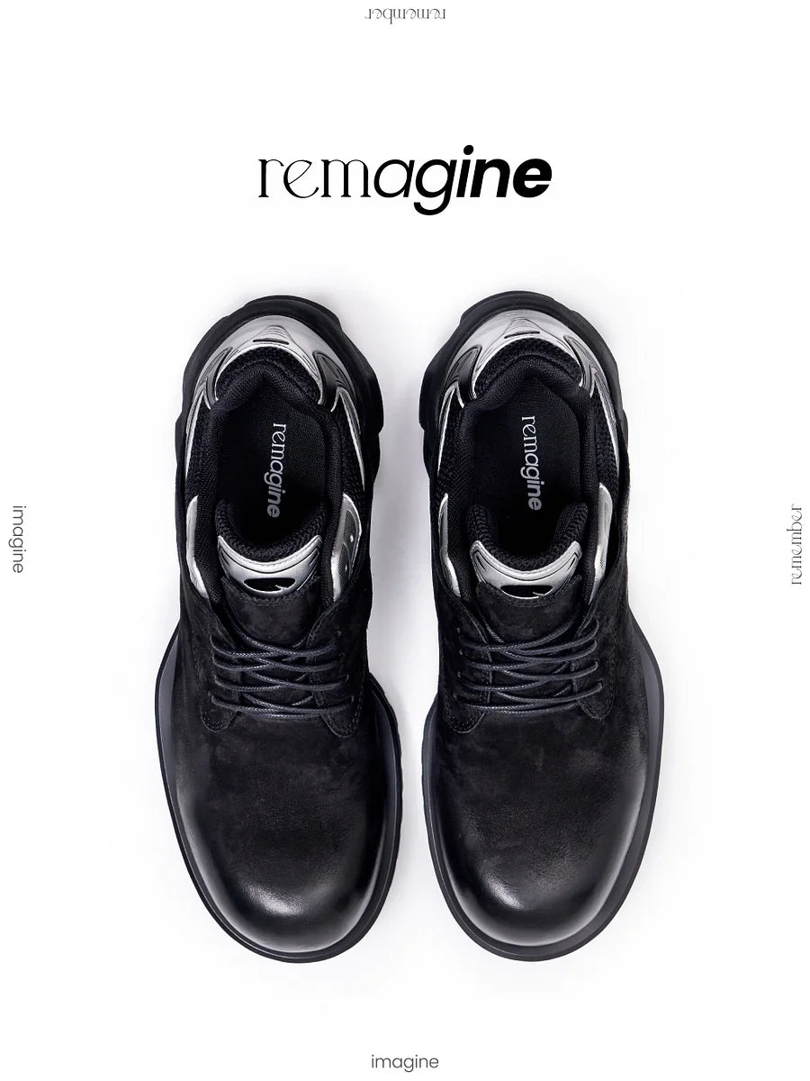 Starting Bigger Hybrid Derby Men's Dress Leather Shoes
