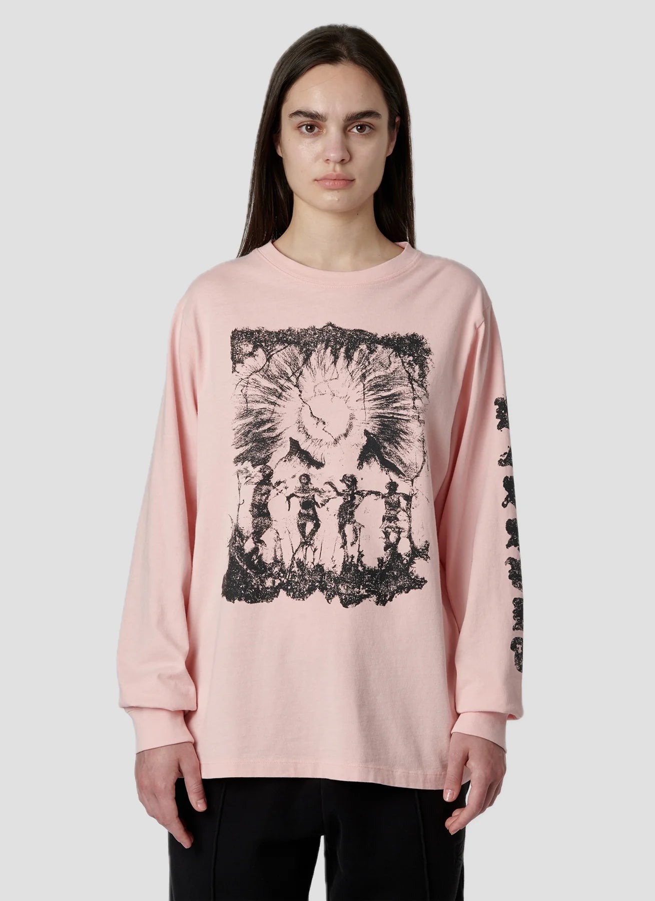 Men Sun Dance Ls Tee Shirt Knit