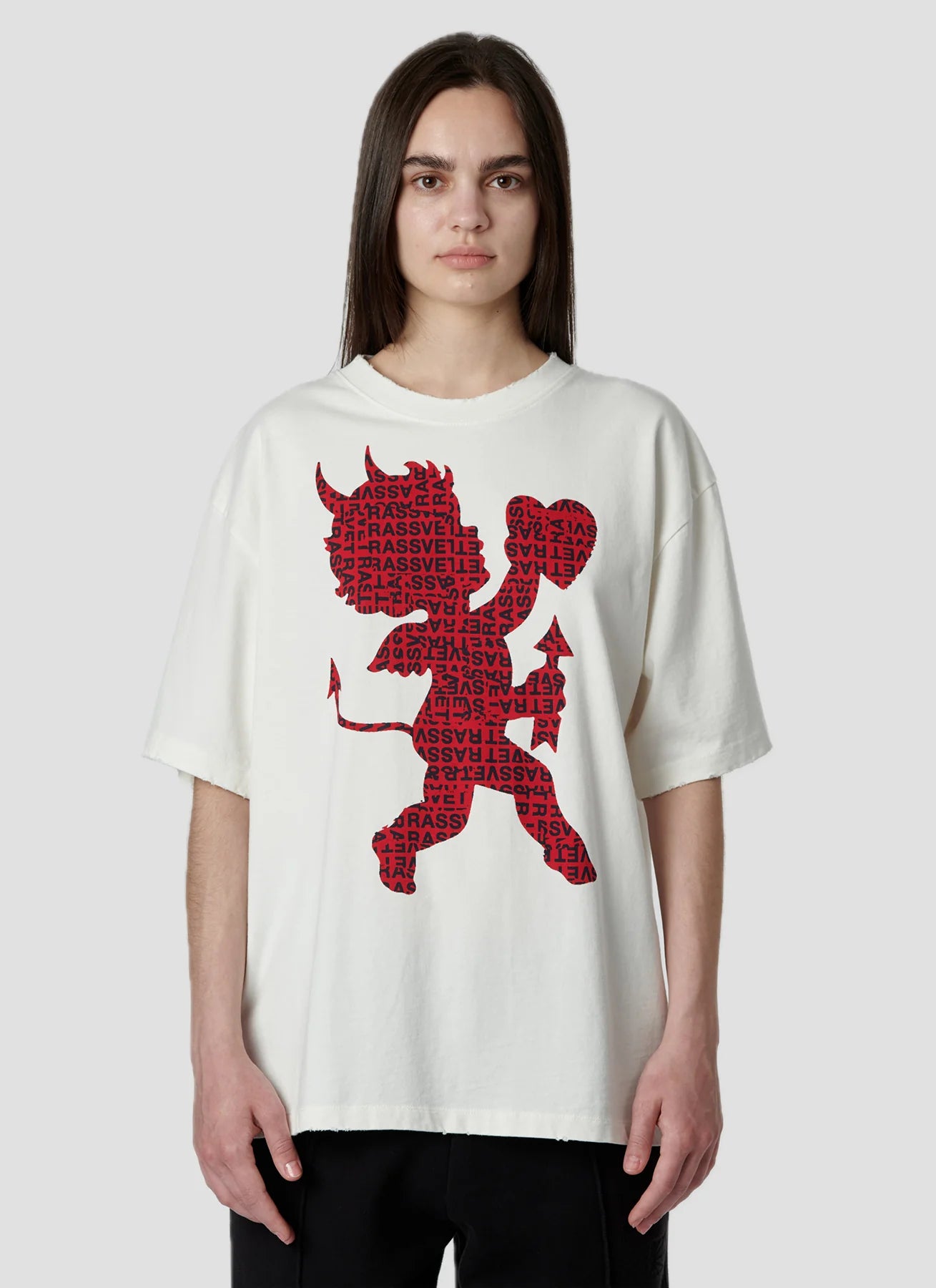 Men Devil Tee Shirt Knit
