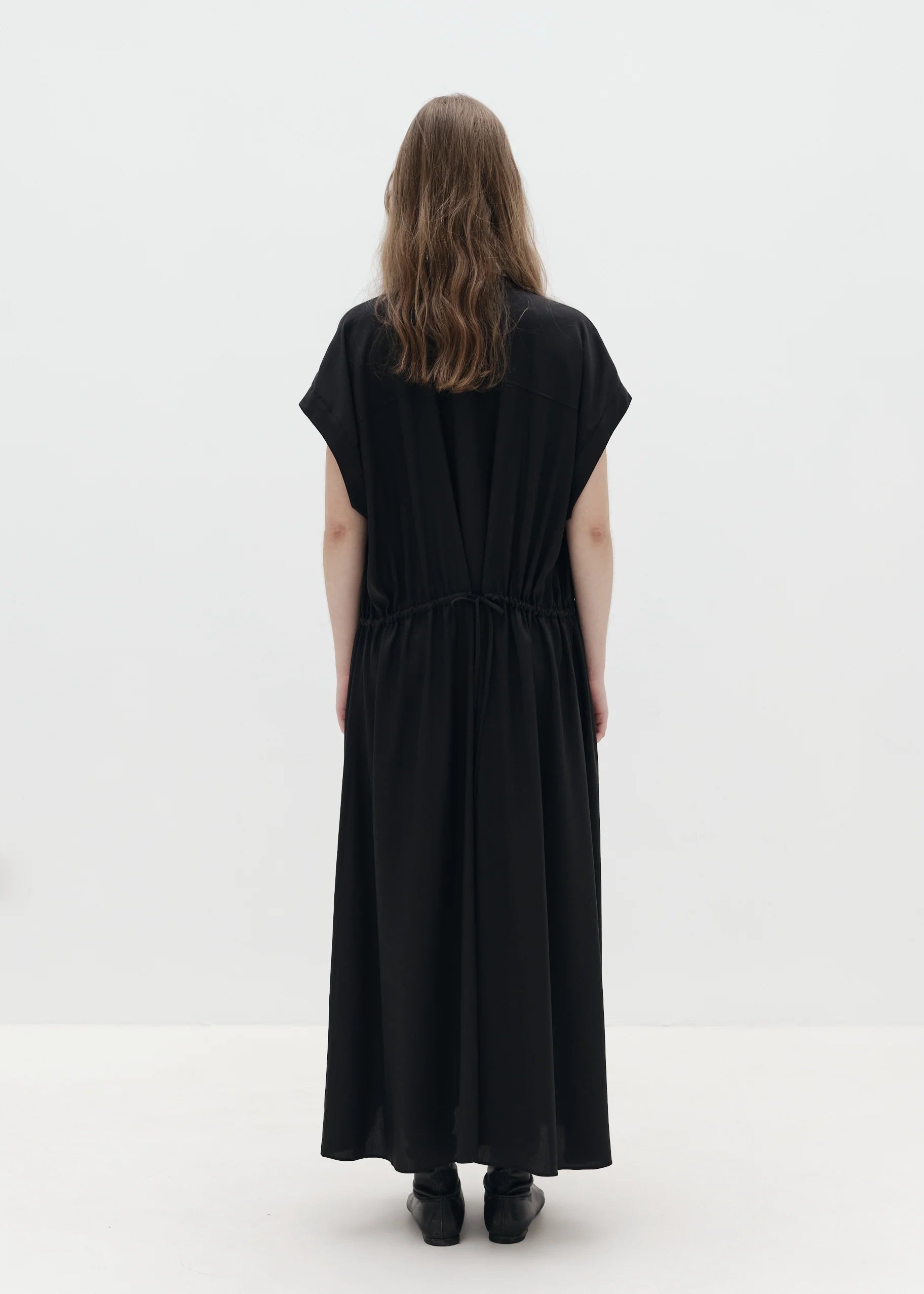 Drawstring Tie Dress