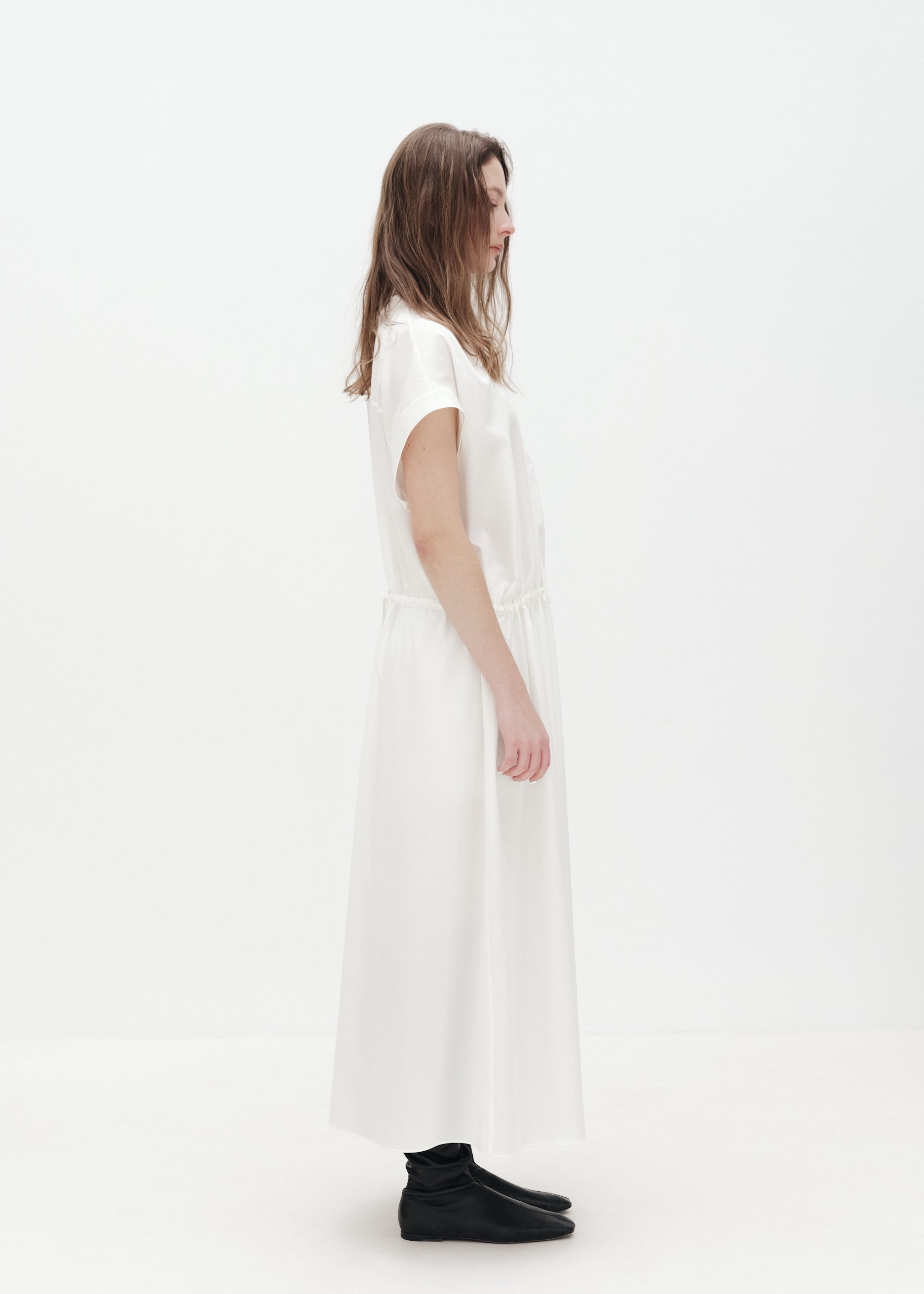 Drawstring Tie Dress