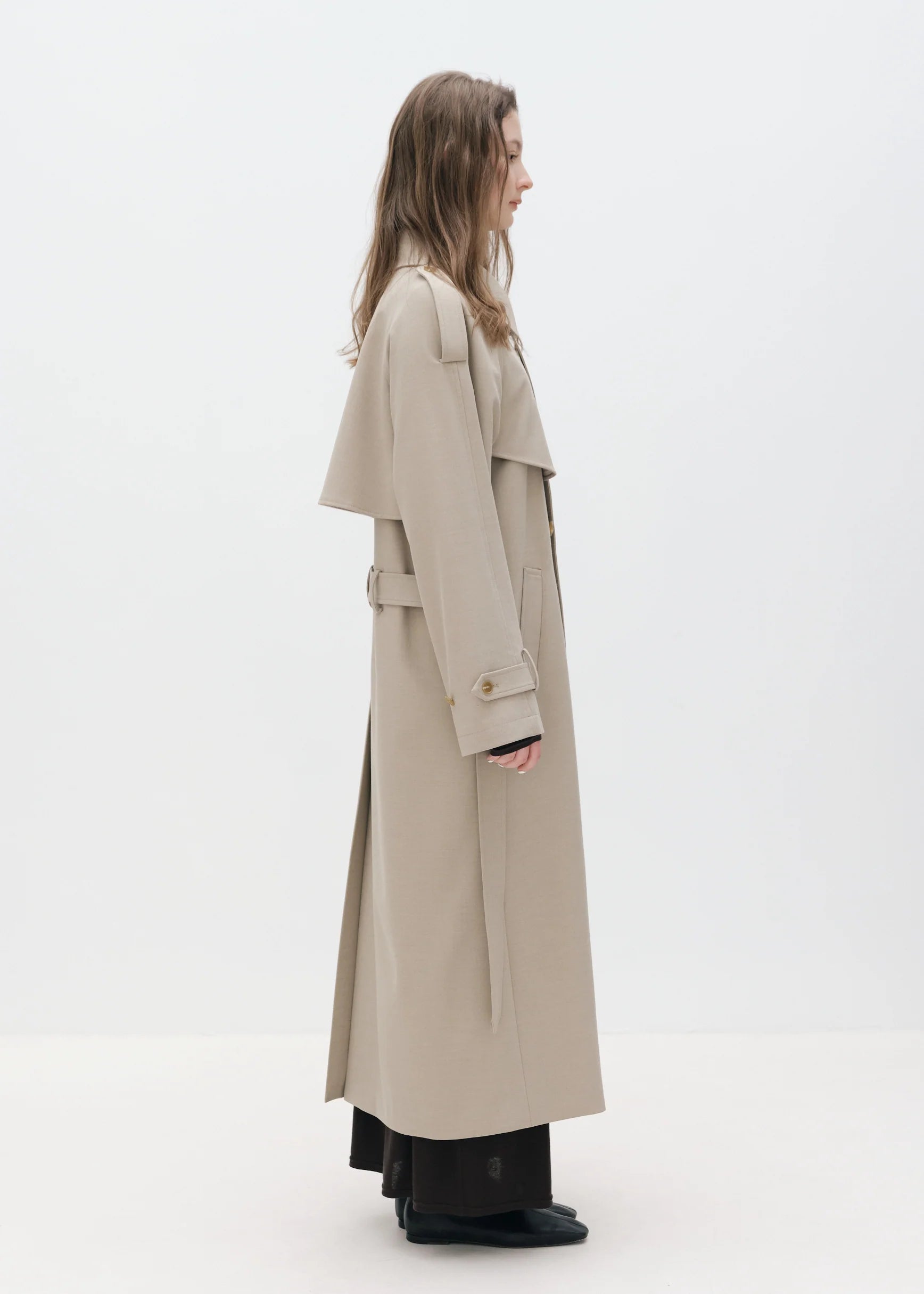 Double-Breasted Trench Coat