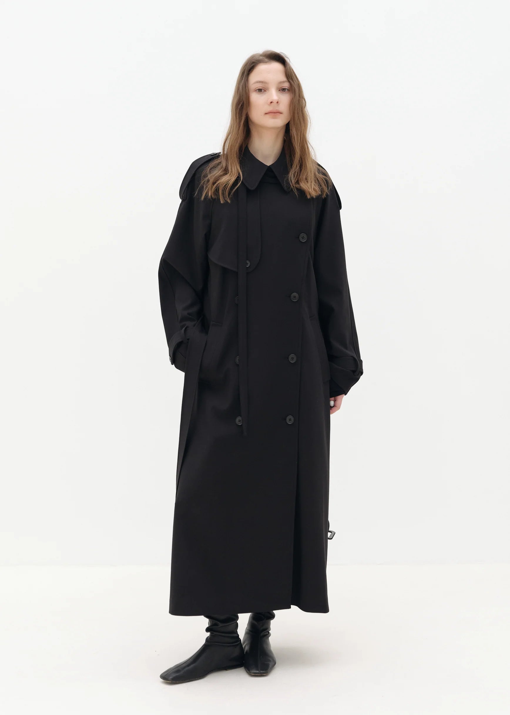 Double-Breasted Trench Coat