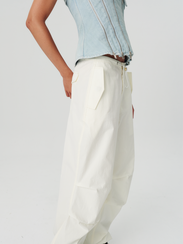 Toggle Parachute Pants