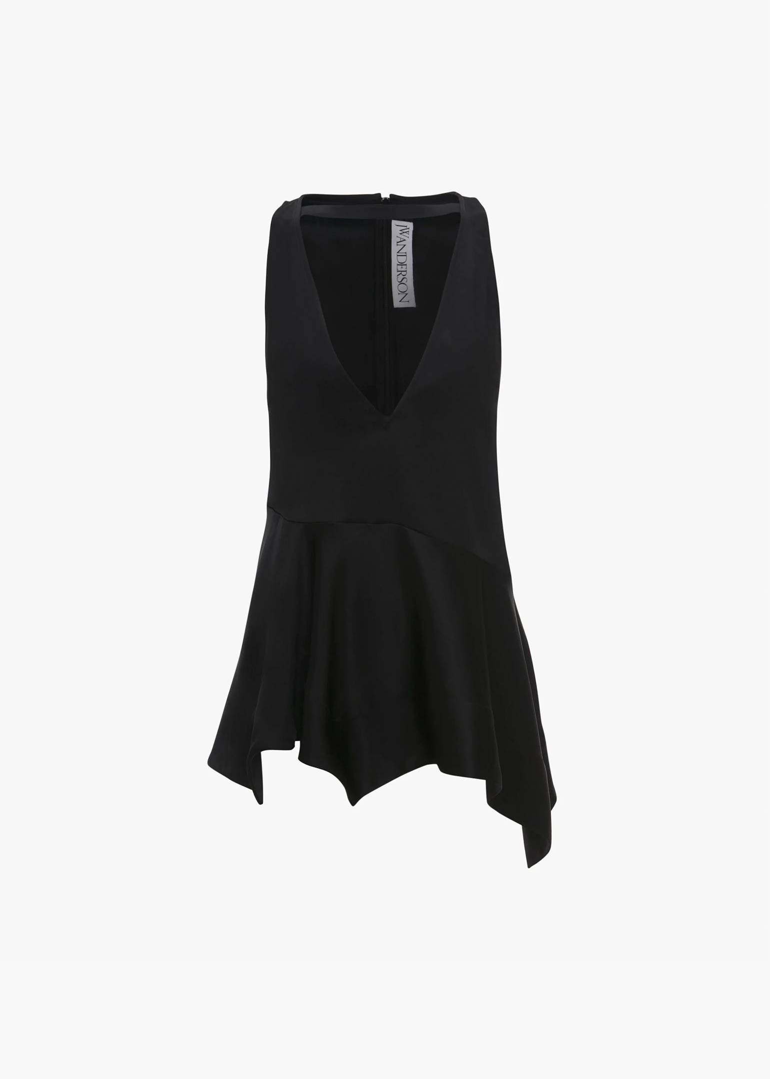 Sleeveless V-neck Top