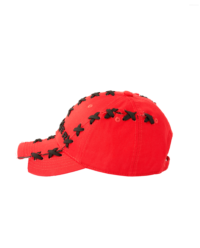 Botter Classic Cap Red With Stitches