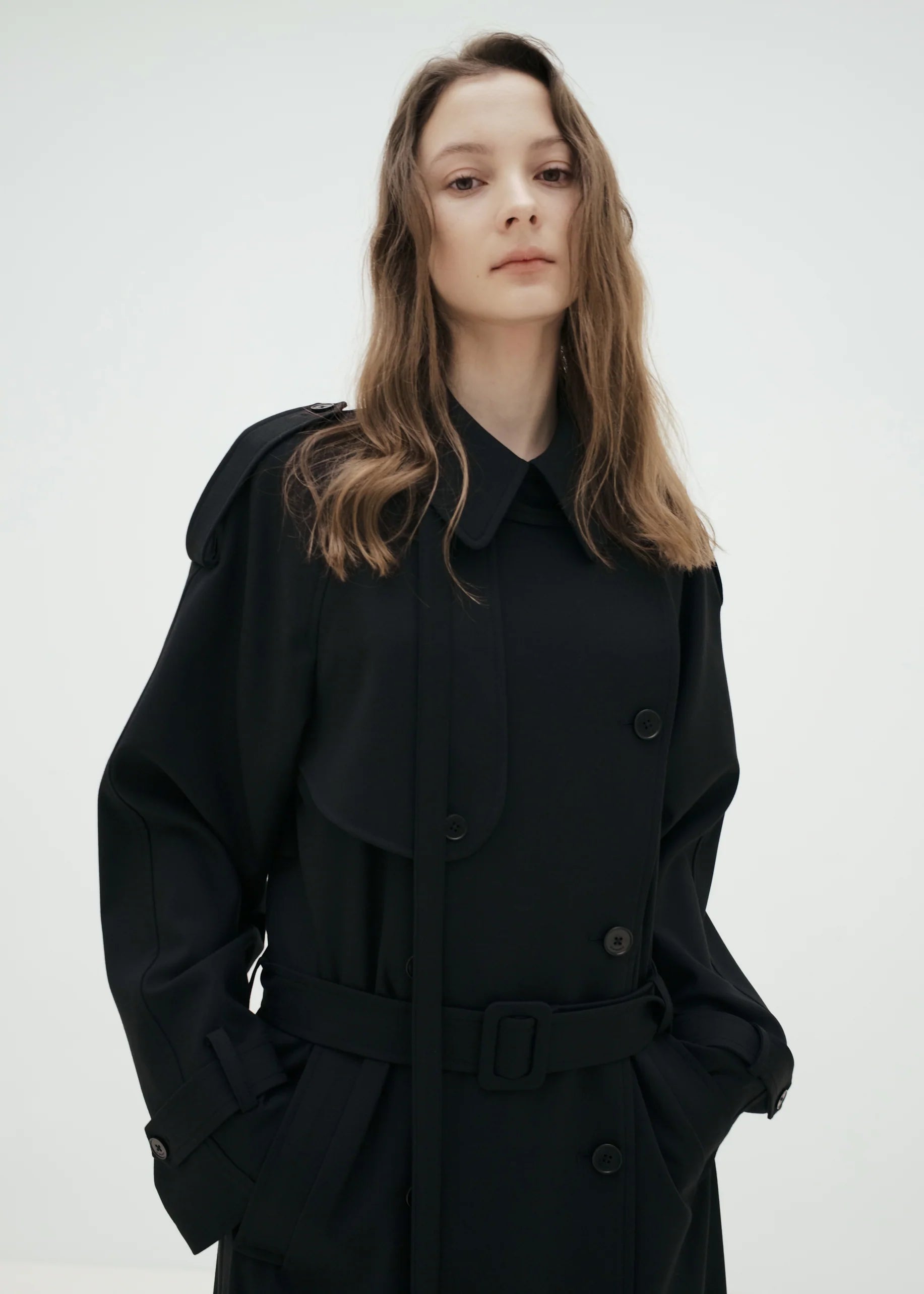 Double-Breasted Trench Coat