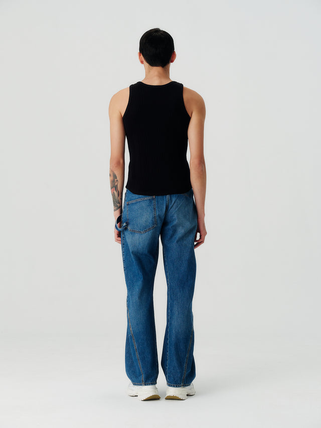 Twisted workwear jeans