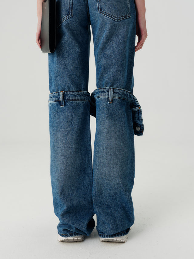 Open Knee Jeans