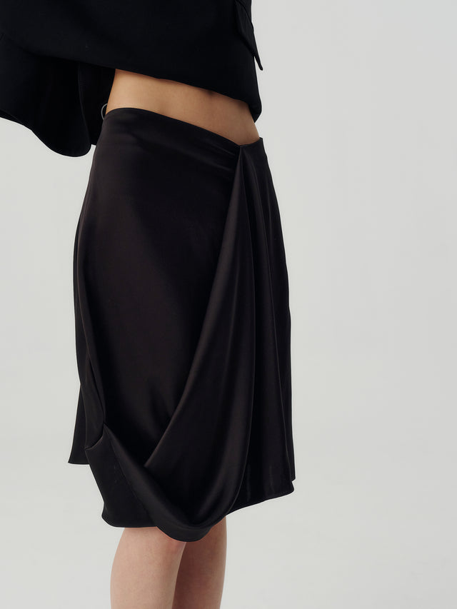 Draped Skirt