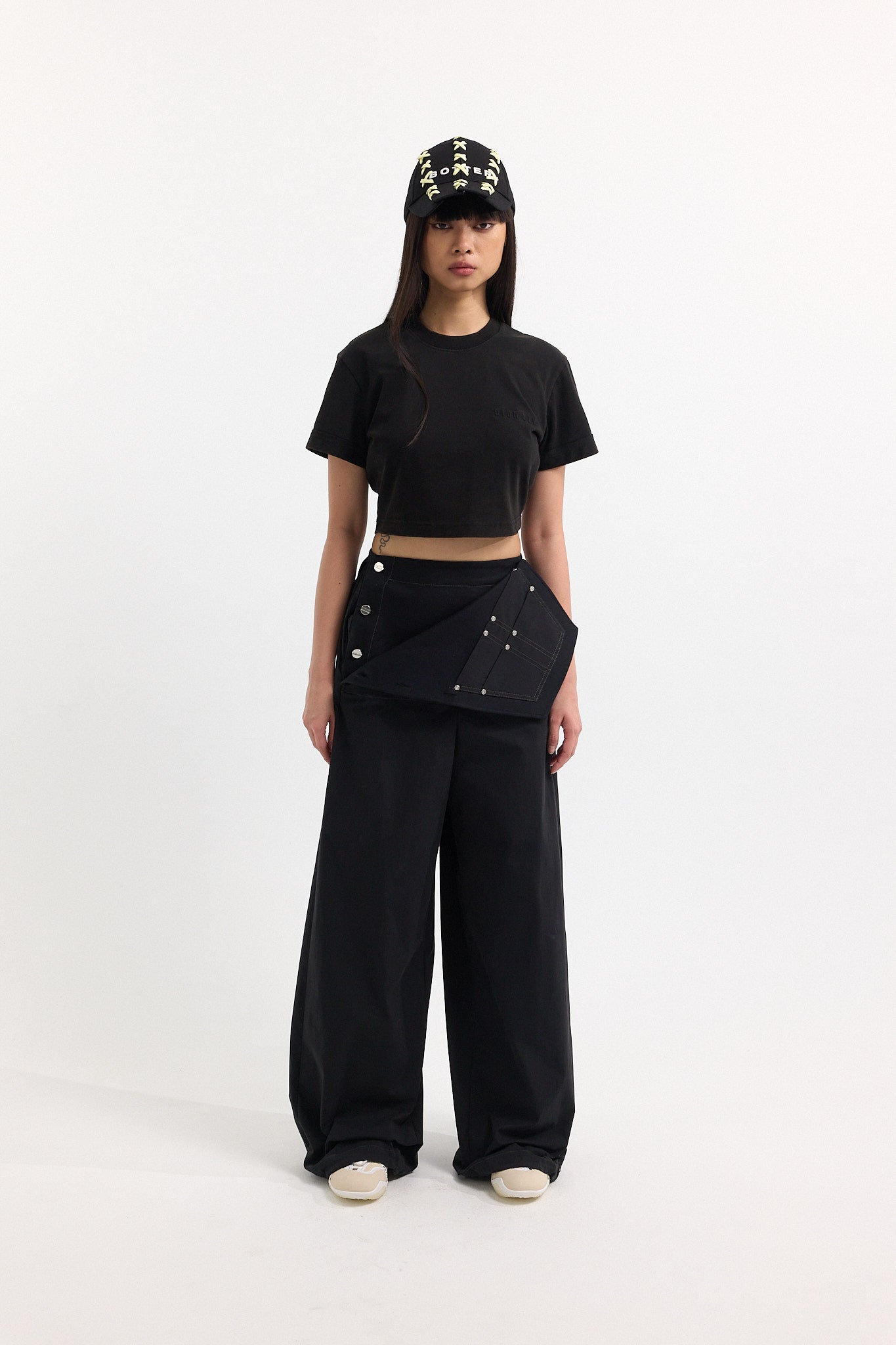 Foldover Parachute Pant