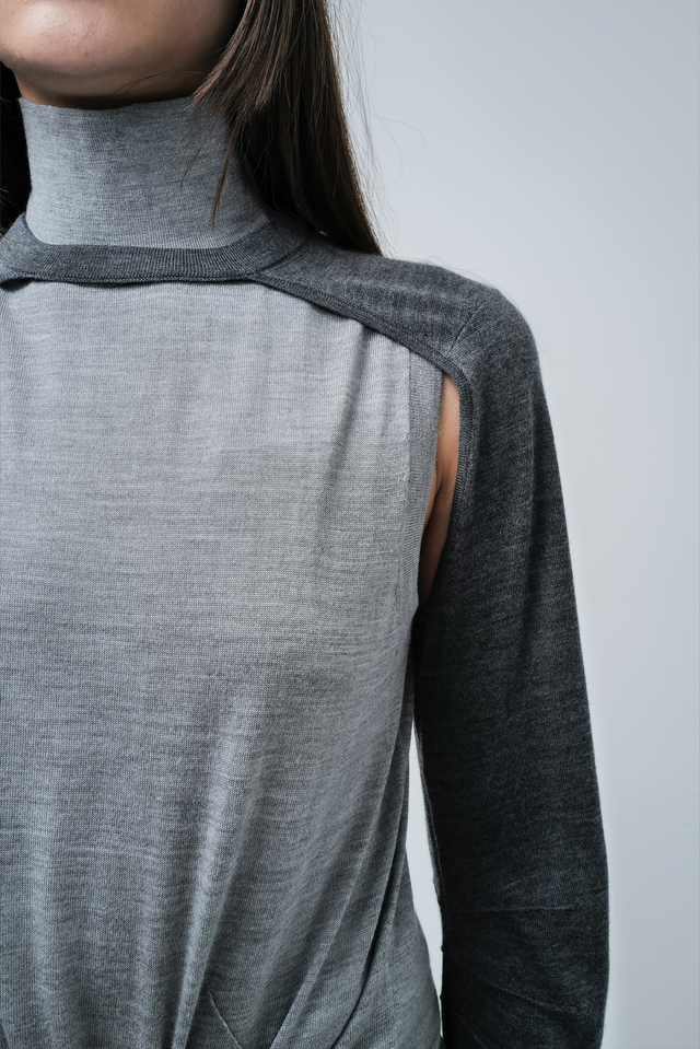 Apex Shrug Turtleneck Sweater