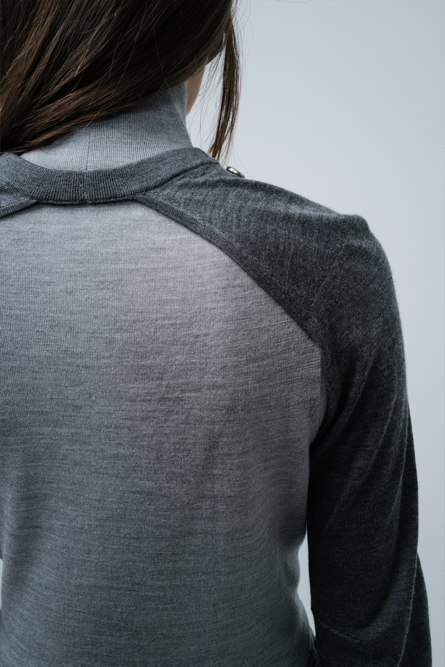 Apex Shrug Turtleneck Sweater