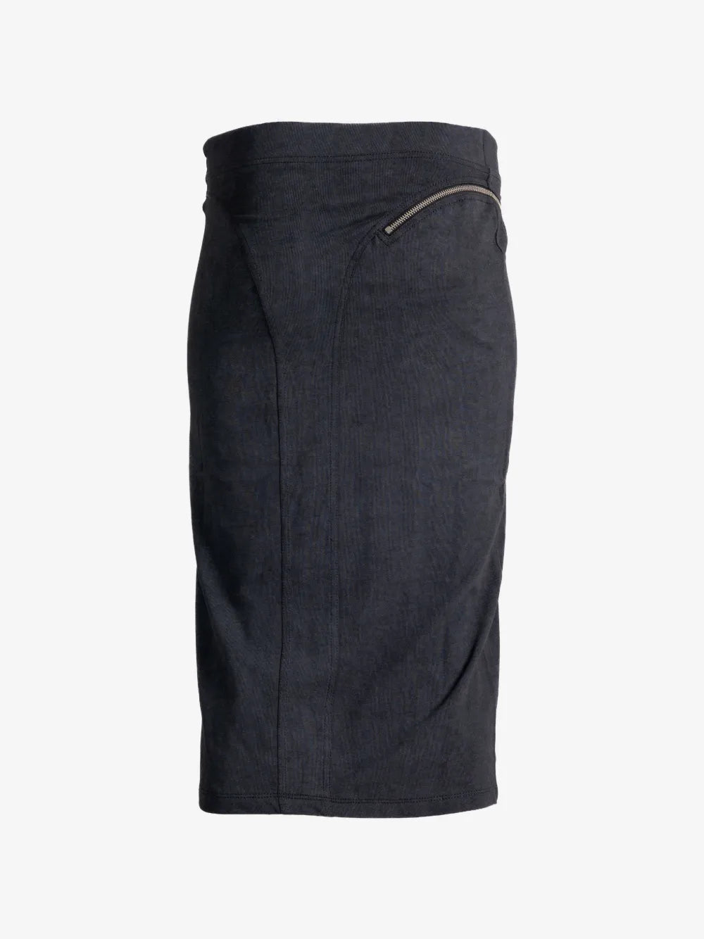 Women Zipper Skirt Knit