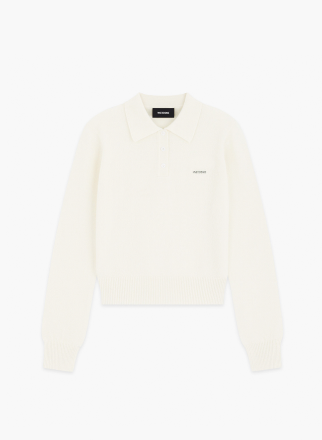 Cashmere Knit Polo