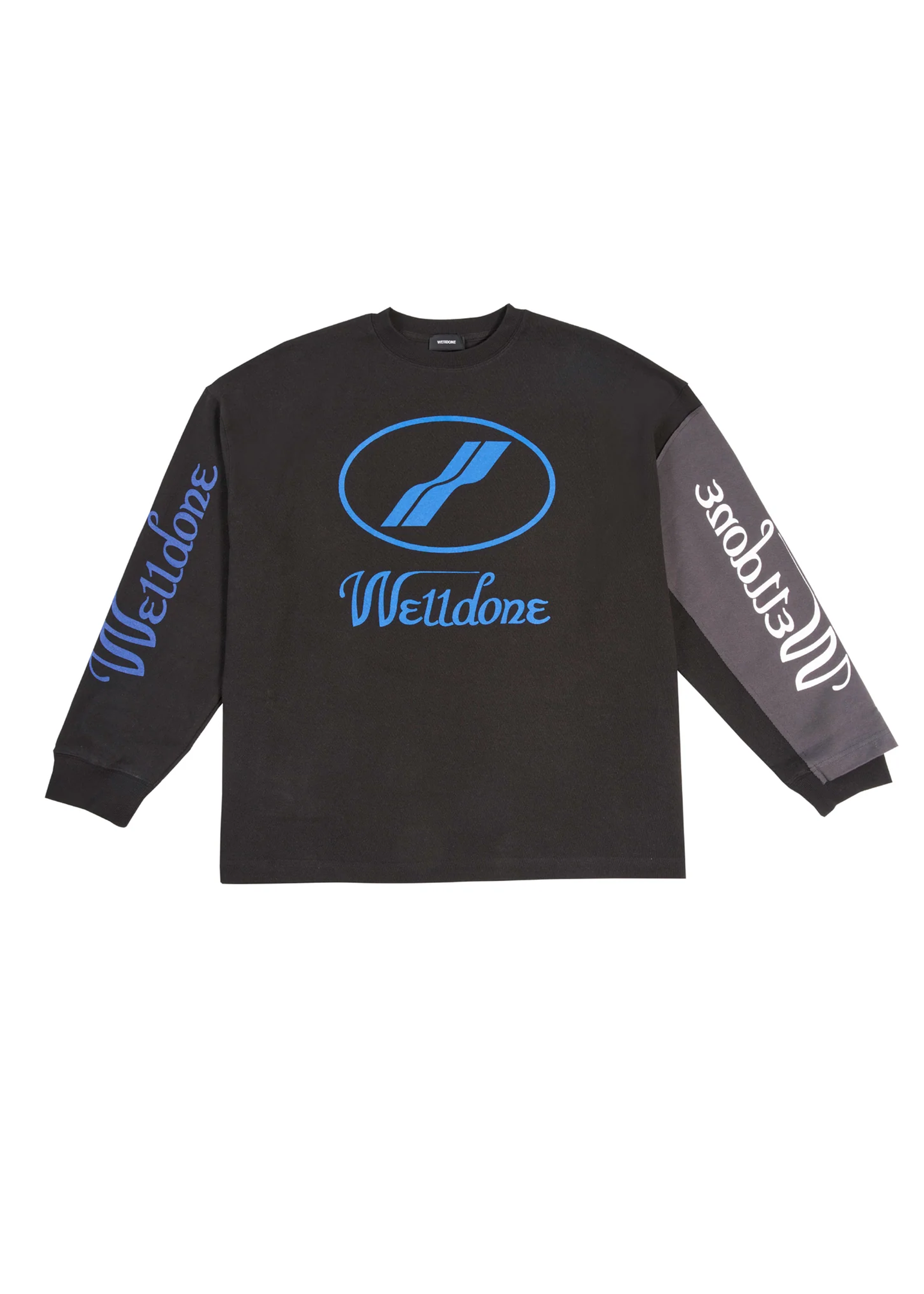 Black logo long sleeve T-shirt