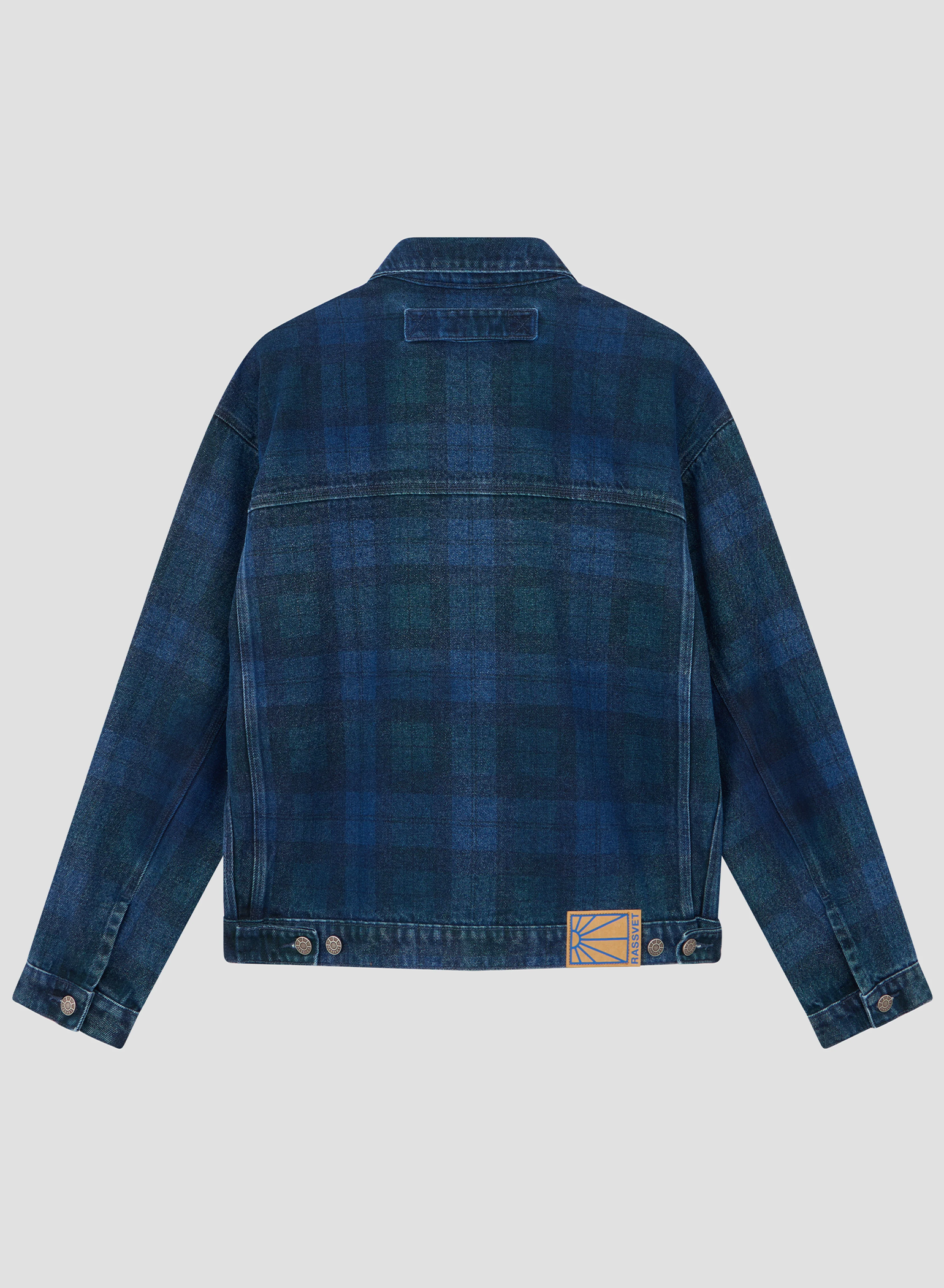 Allover Printed Denim Jacket Wo