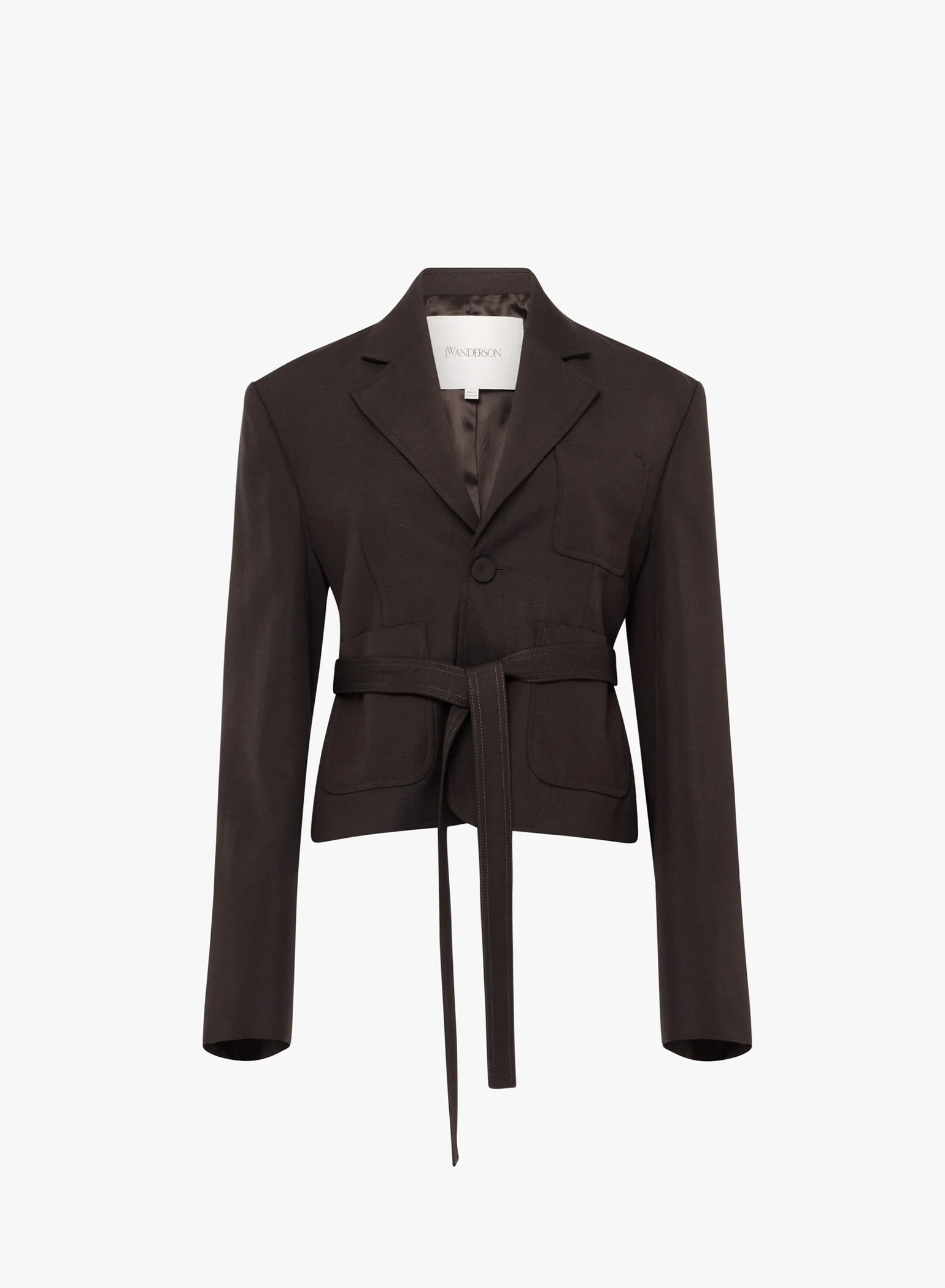 Cropped Tailored Jacket