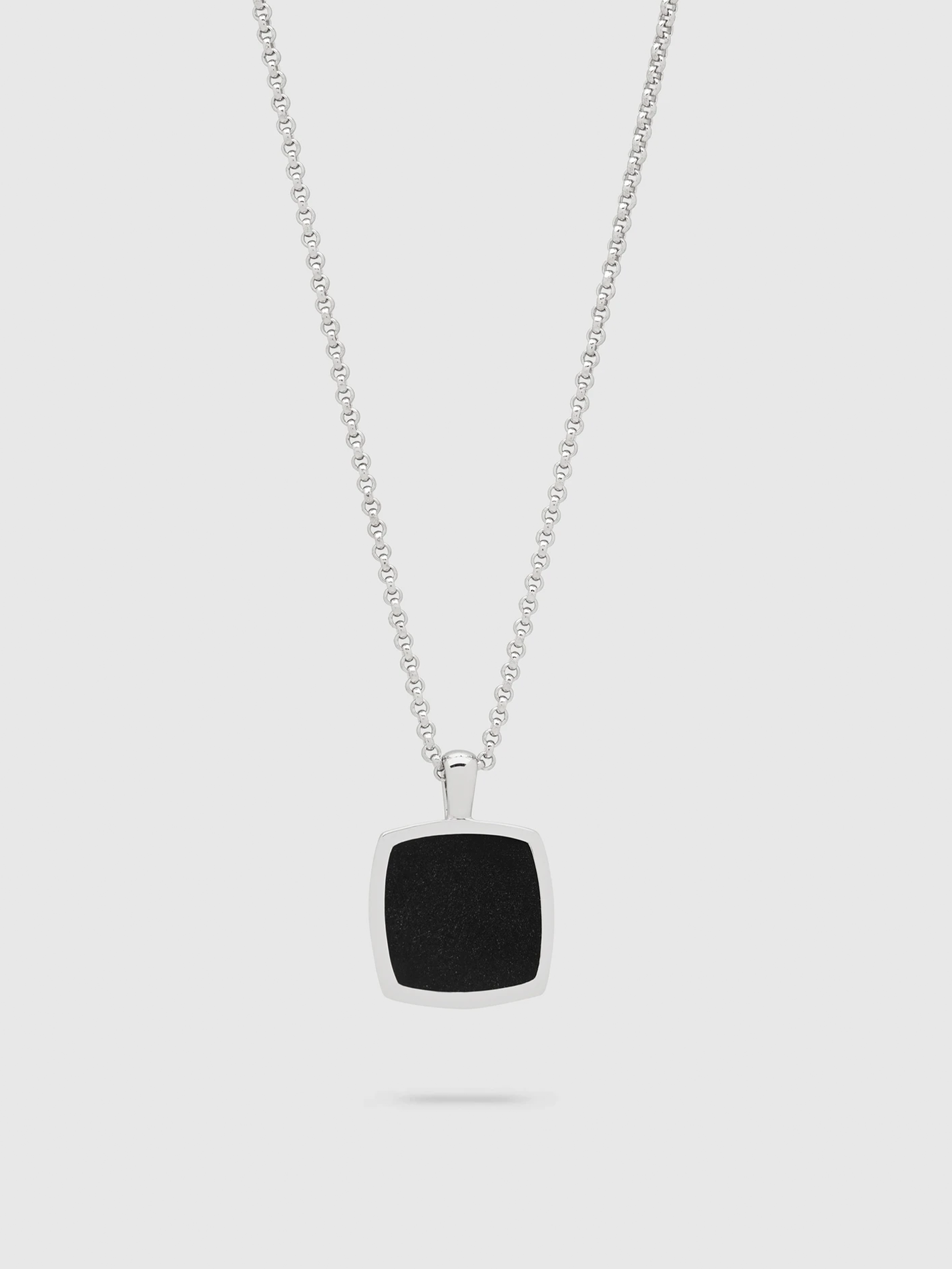 Cushion Pendant Onyx
