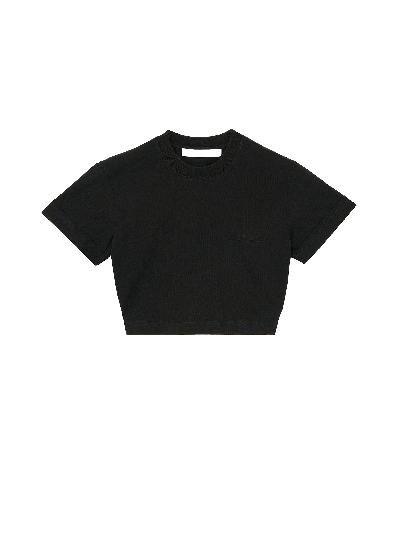 Embossed Shrunken Tee