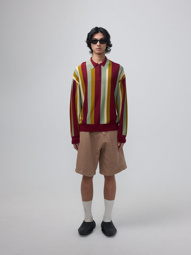 Vertical Stripe Jumper