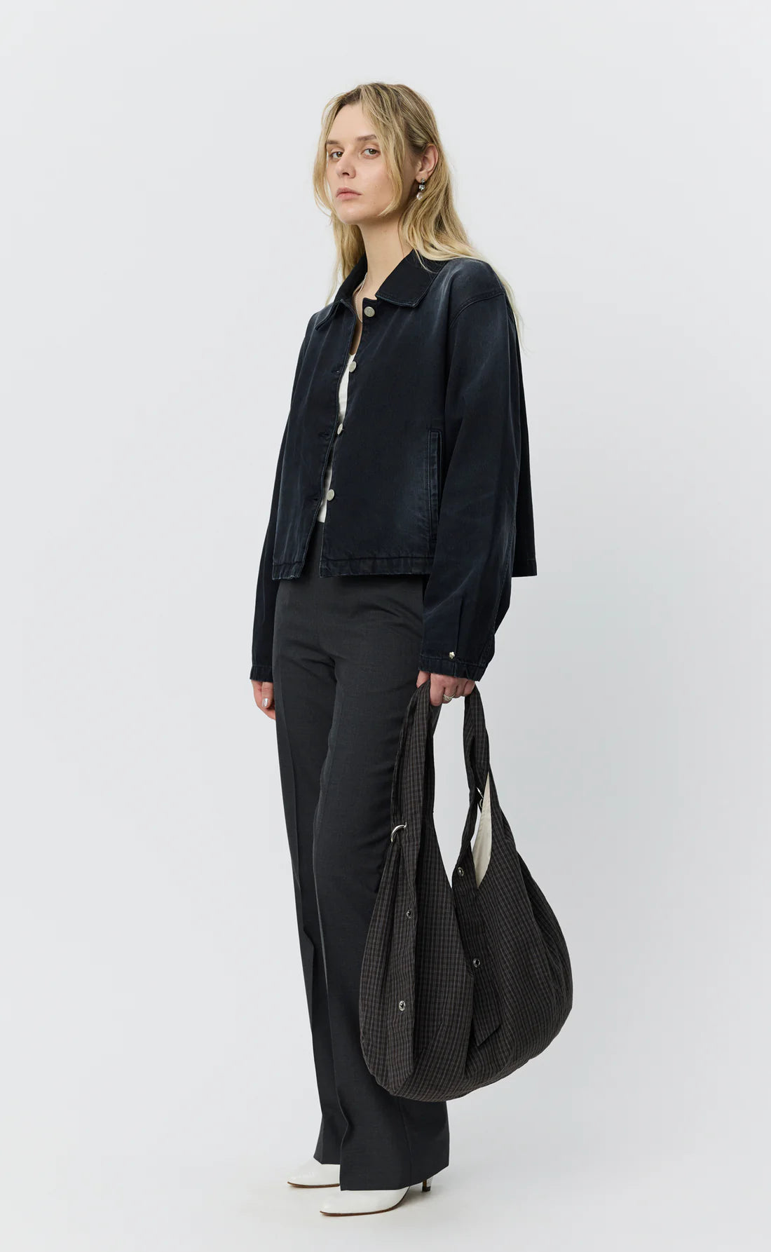 Eyelet Shoulder Bag