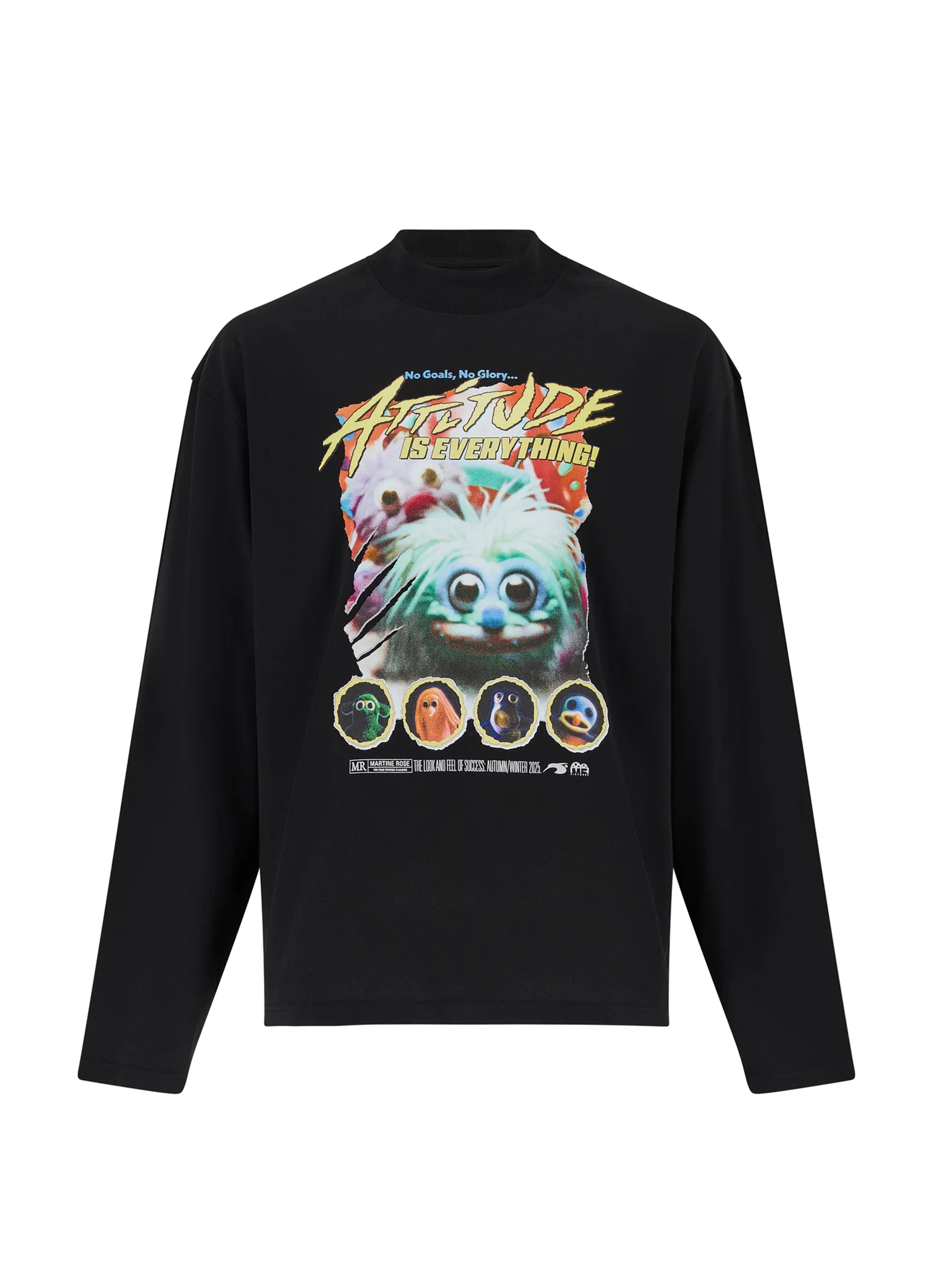 Funnel Neck L/s T-shirt